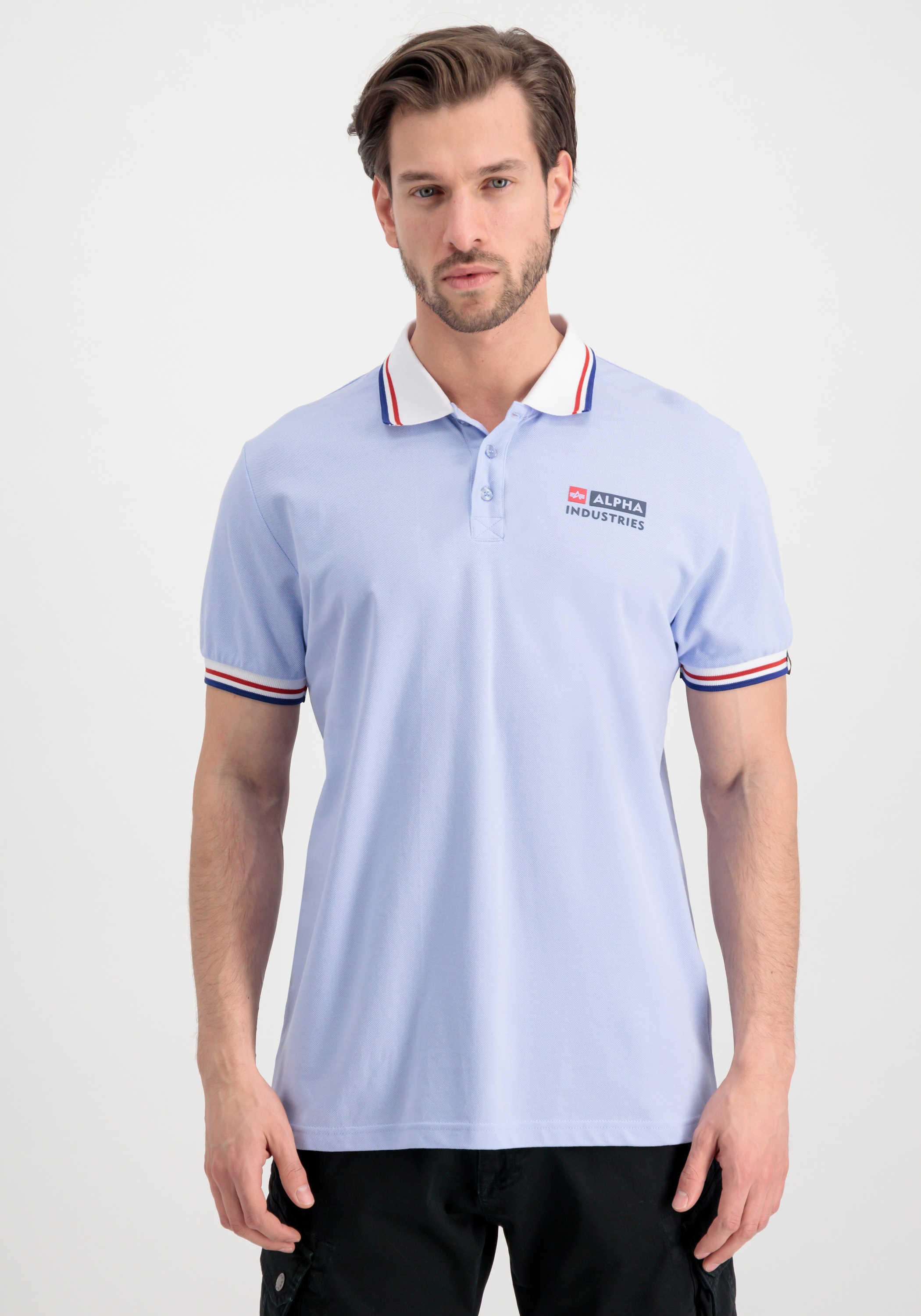 Poloshirt »ALPHA INDUSTRIES Men - Polo Shirts Contrast Polo«