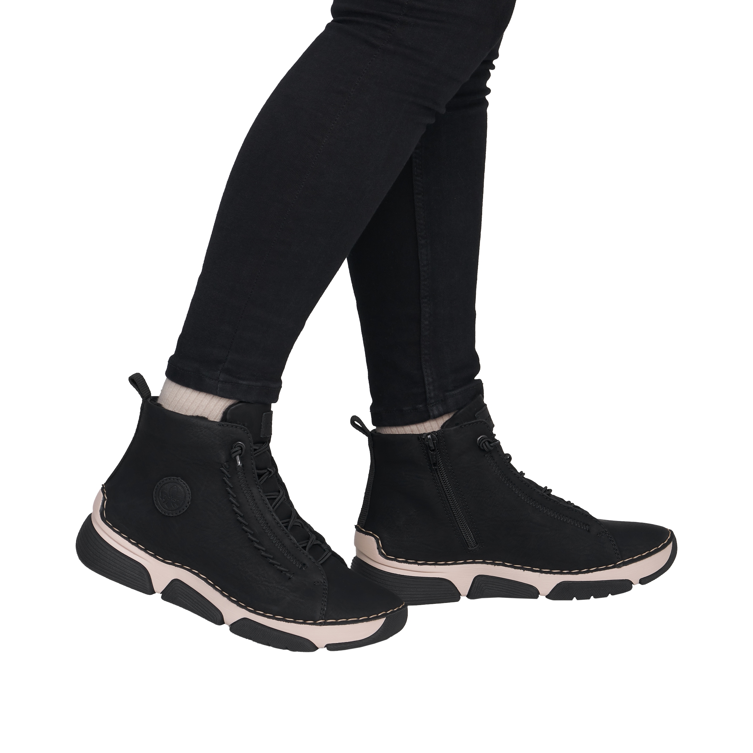 Rieker Winterboots  Winterstiefelette, Outdoorboots, Warmfutter, mit Innenreissverschluss