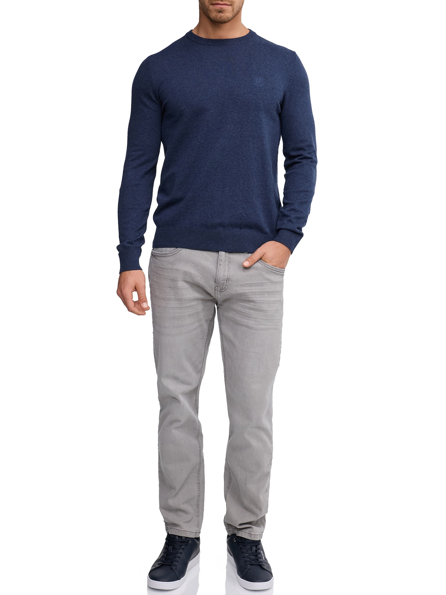 Indicode Pull à col rond »Wildman«