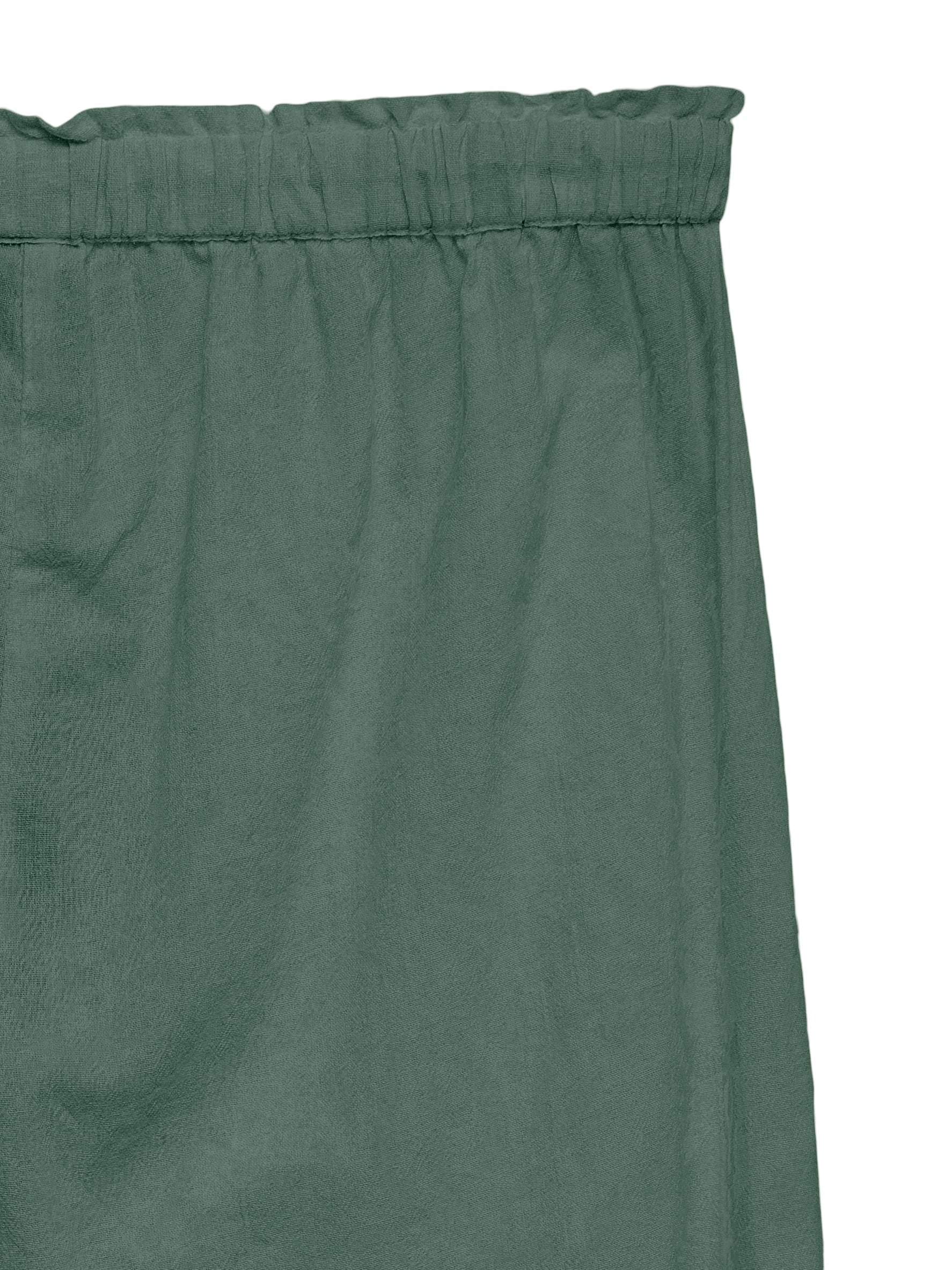 Vero Moda Pantalon à enfiler »VMDICTHE NW WIDE TIE PANT WVN GA«  Coton, oversize