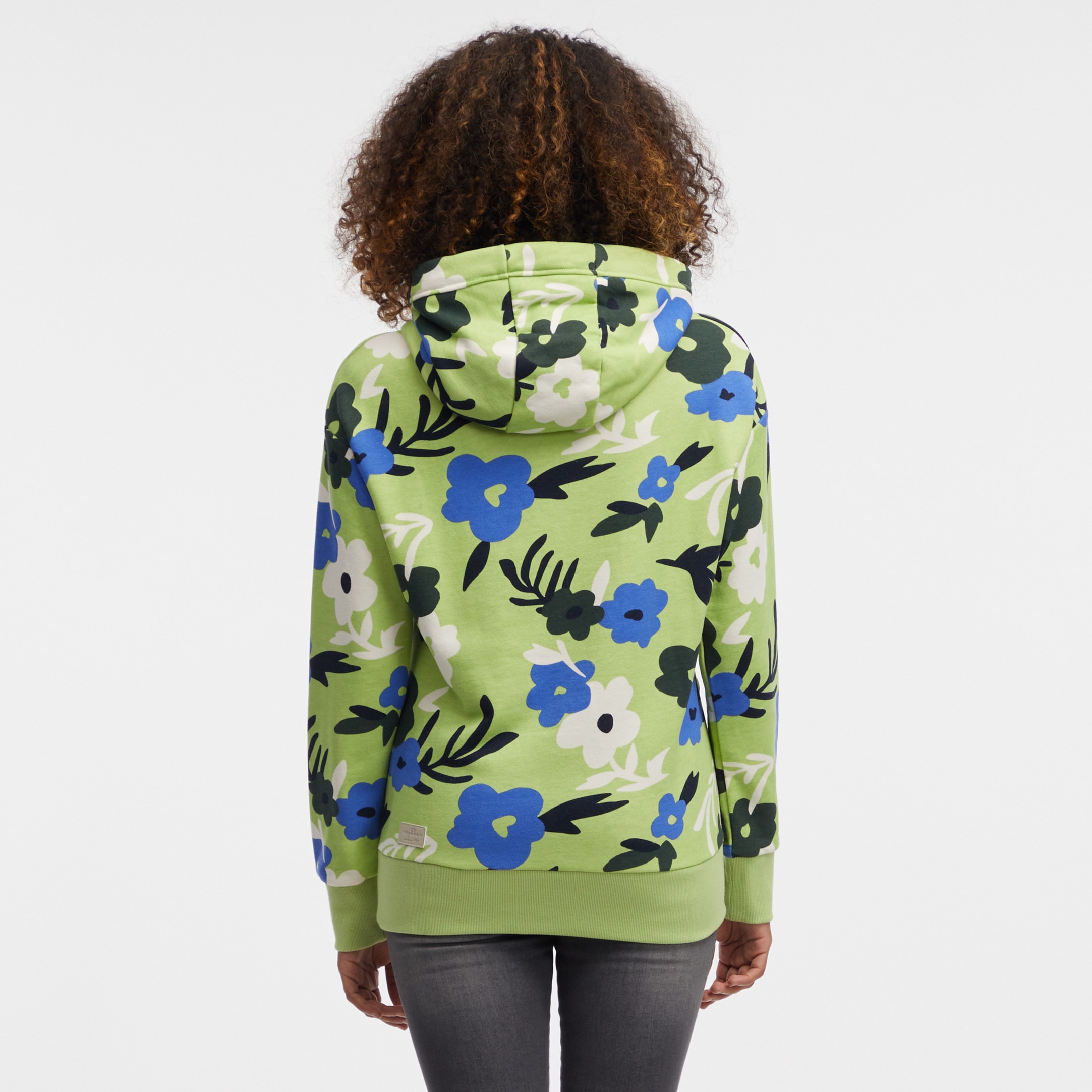 Ragwear Kapuzensweatshirt »YODIS PRINT«, floraler Allover Print