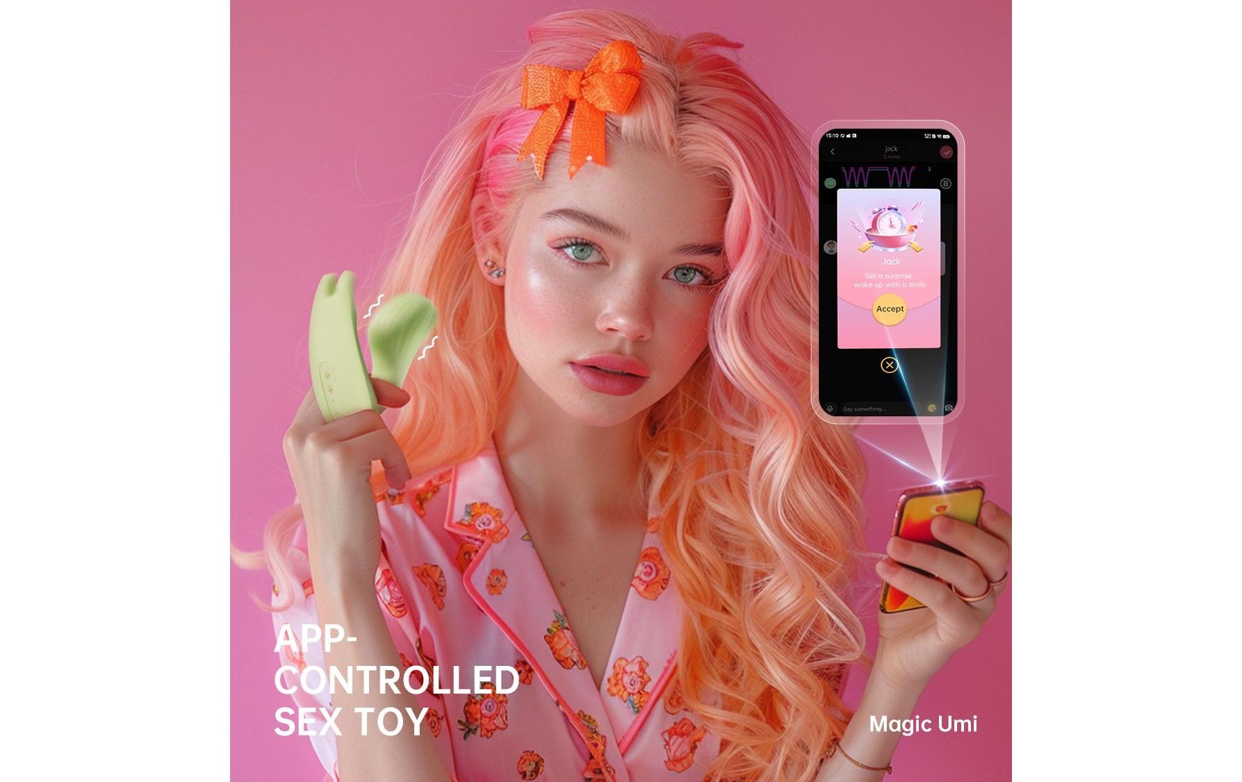   Vibrator »Magic Motion Umi Smart Wearable« Orgasmus-Wecker