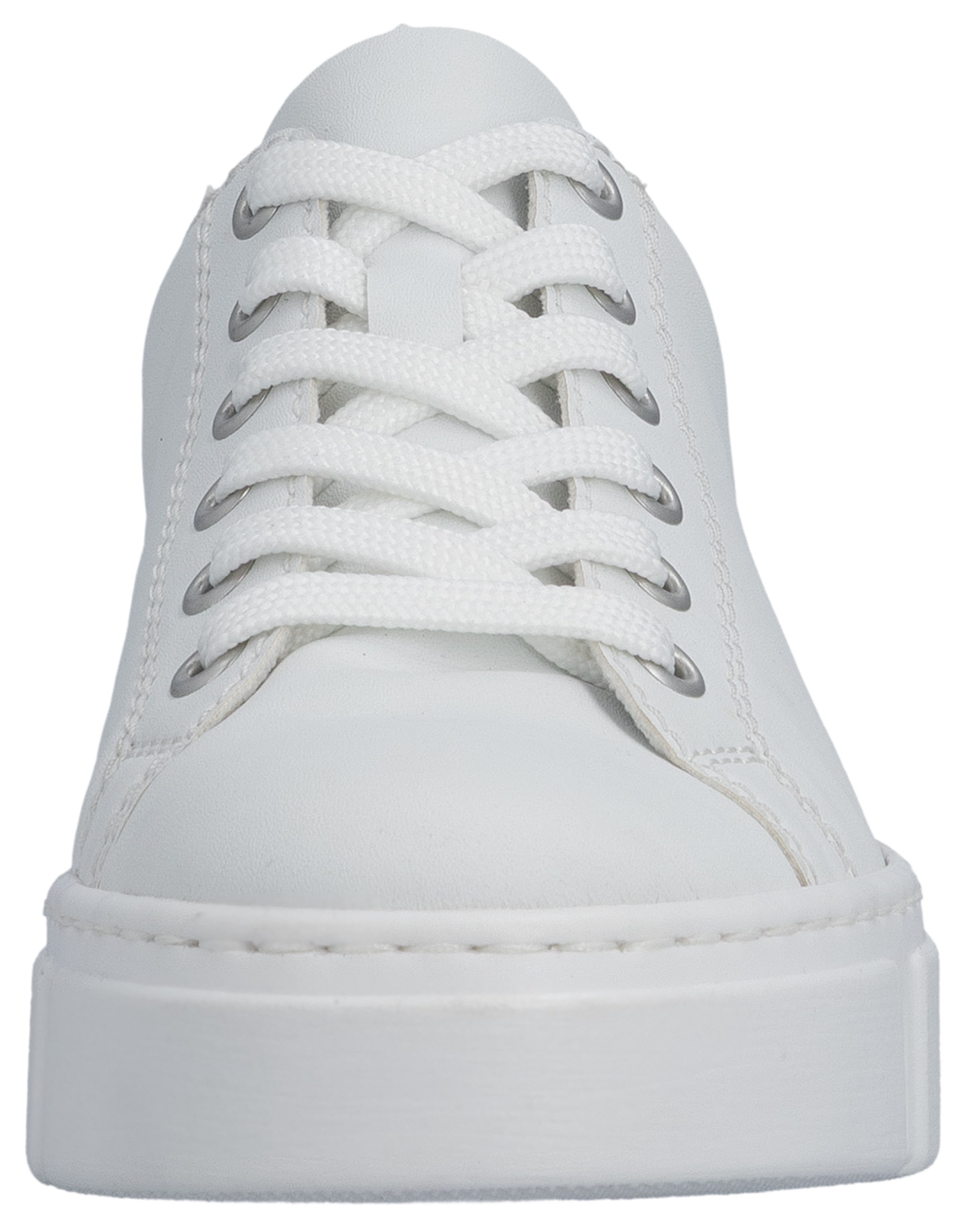 Rieker Baskets à plateforme  in monochromer Optik, Freizeitschuh, Halbschuh, Schnürschuh