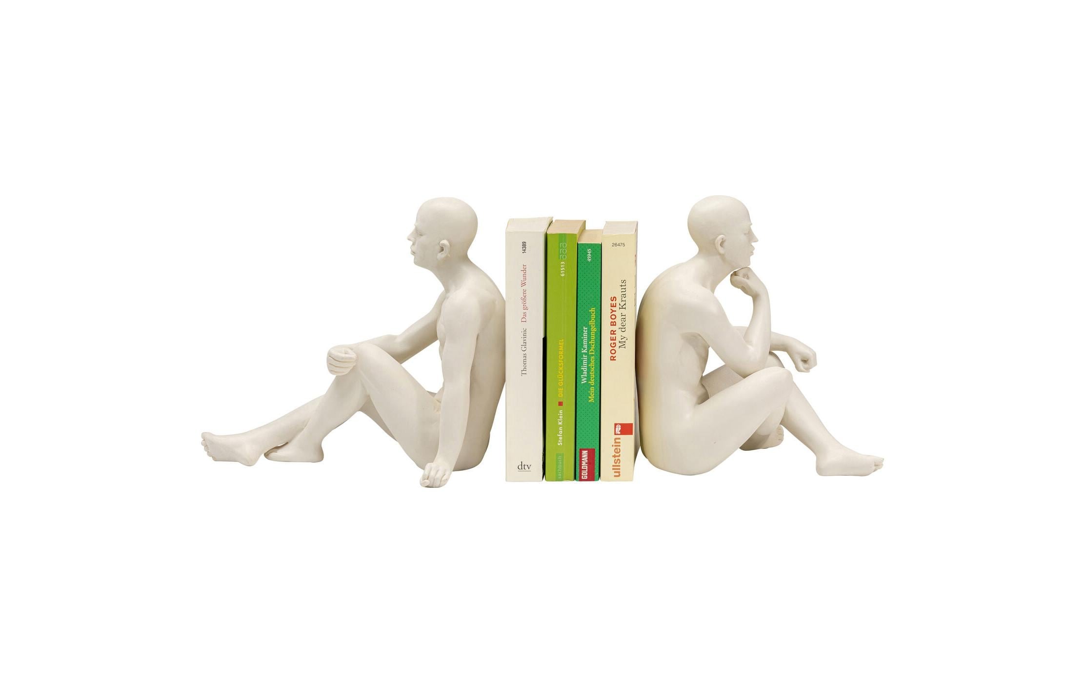 Image of Kare Design Buchstütze "Meditating Man 2er Set"