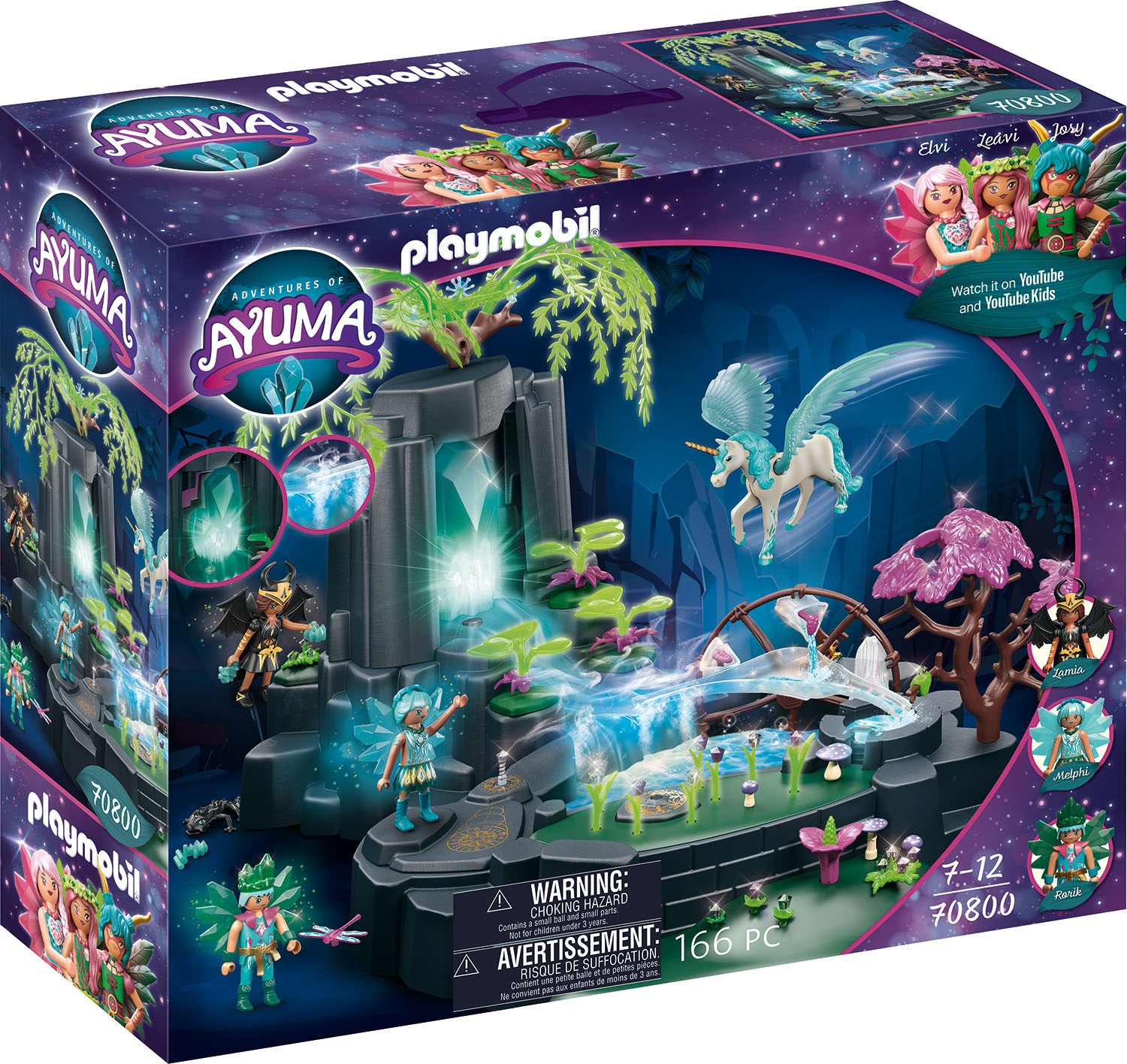 Image of Playmobil® Konstruktions-Spielset »Magische Energiequelle (70800), Adventures of Ayuma«, (166 St.), Made in Germany bei Ackermann Versand Schweiz