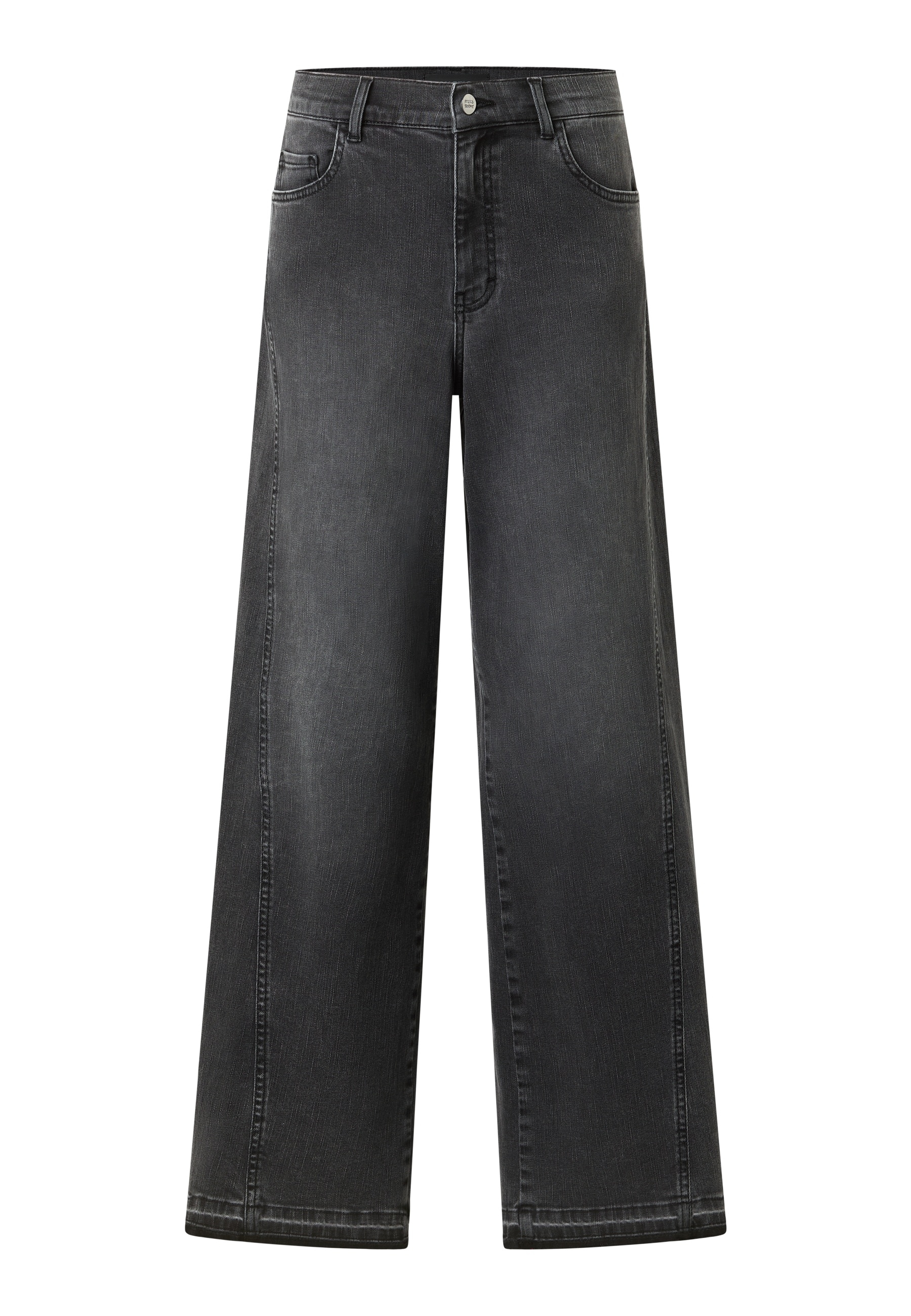 ANGELS Schlagjeans »LIVA EDGY« mit extraweitem Bein und Teilungsnaht