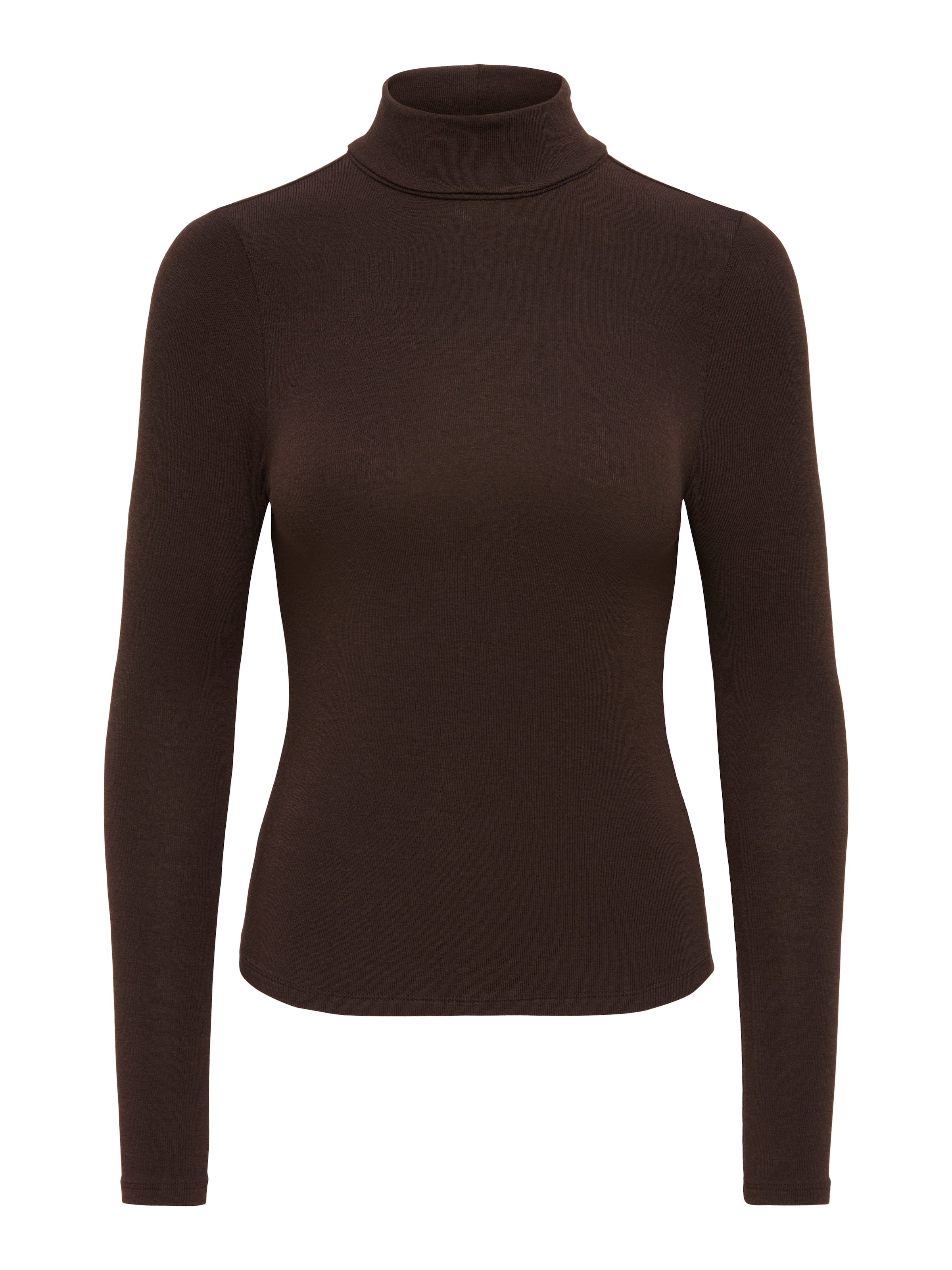 ONLY T-shirt à col roulé »ONLGLAMOUR L/S ROLL-NECK TOP JRS NOOS« Mélange de matières, coupe slim
