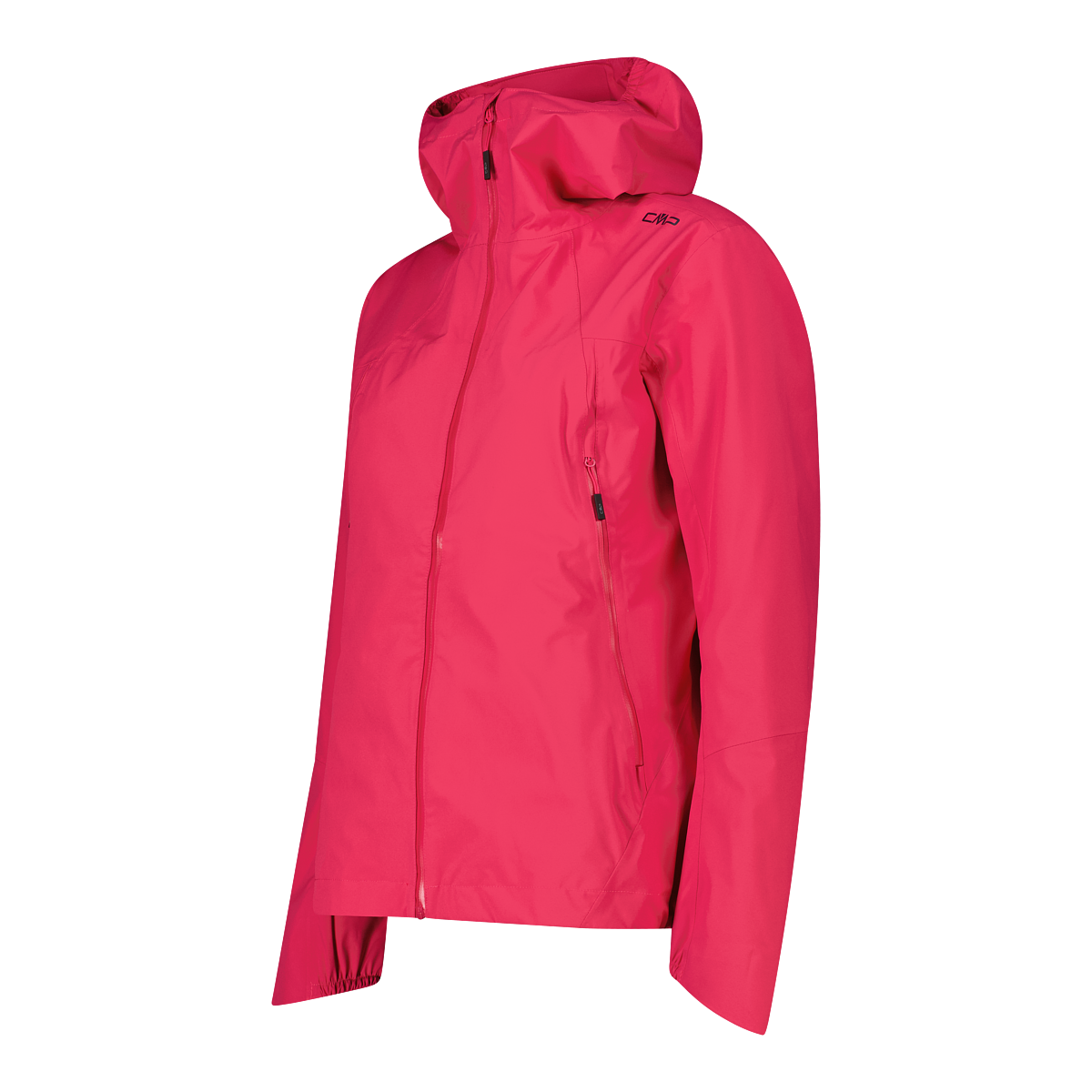 CMP Regenjacke mit regulierbarer Kapuze, Zwei-Lagen-Konstruktion, Übergangsjacke