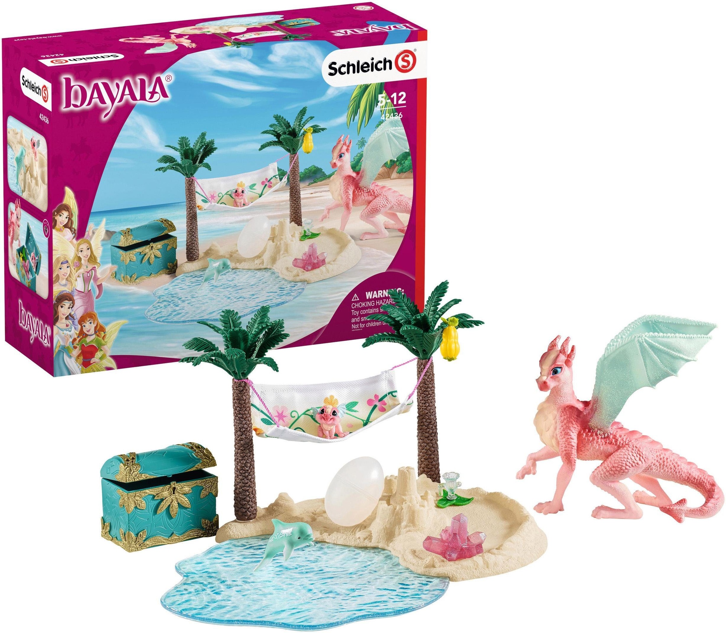 Image of Schleich® Spielfigur »bayala, Dracheninsel mit Schatz (42436)« bei Ackermann Versand Schweiz