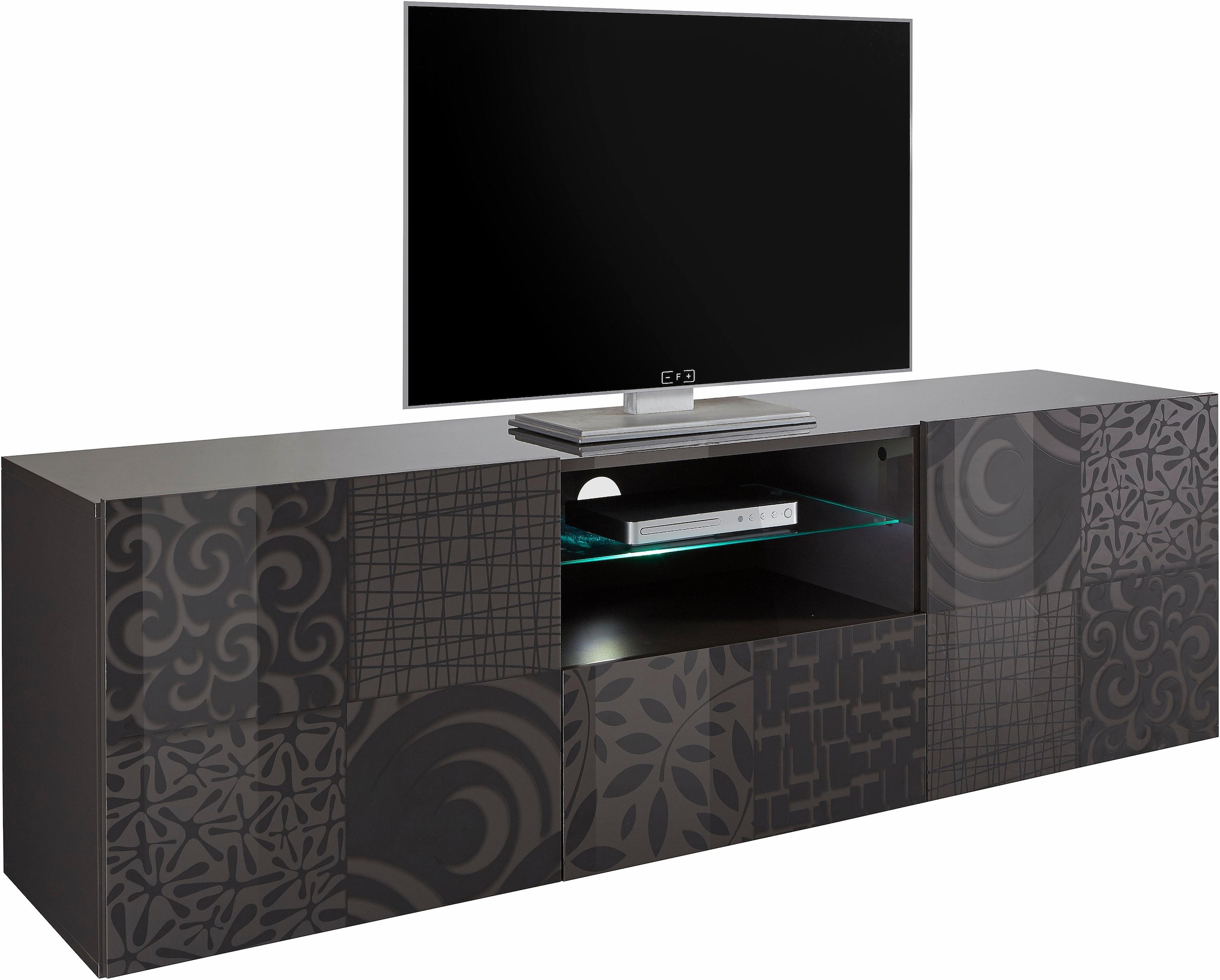 Image of Home affaire Lowboard "Miro" Breite 181 cm mit dekorativem Siebdruck