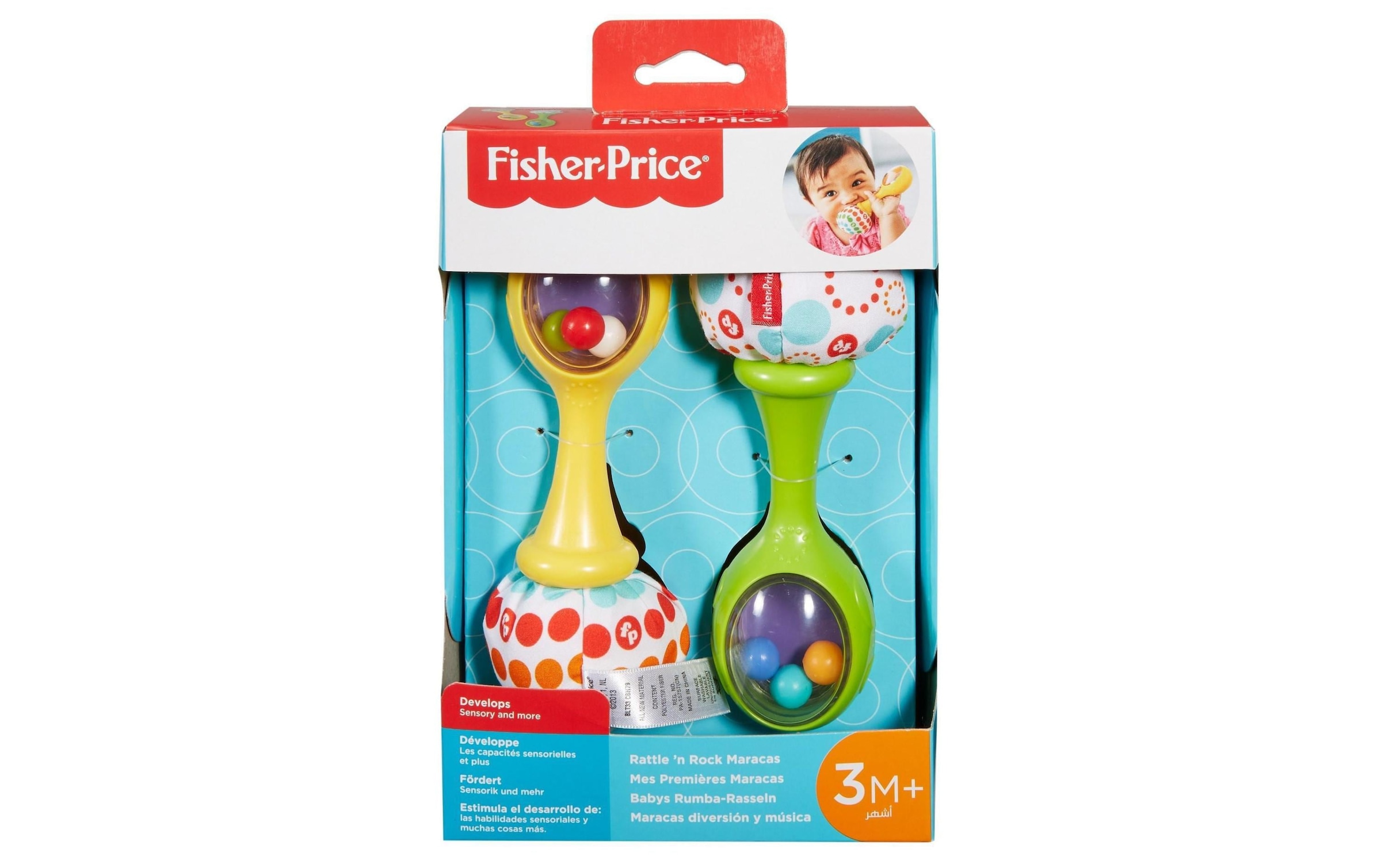 Fisher-Price® Lernspielzeug »Rumba Rassel«