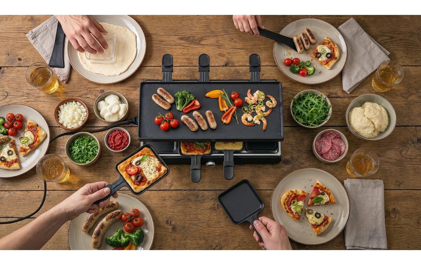   Raclette »Pizza per Tutti« 1.900 W