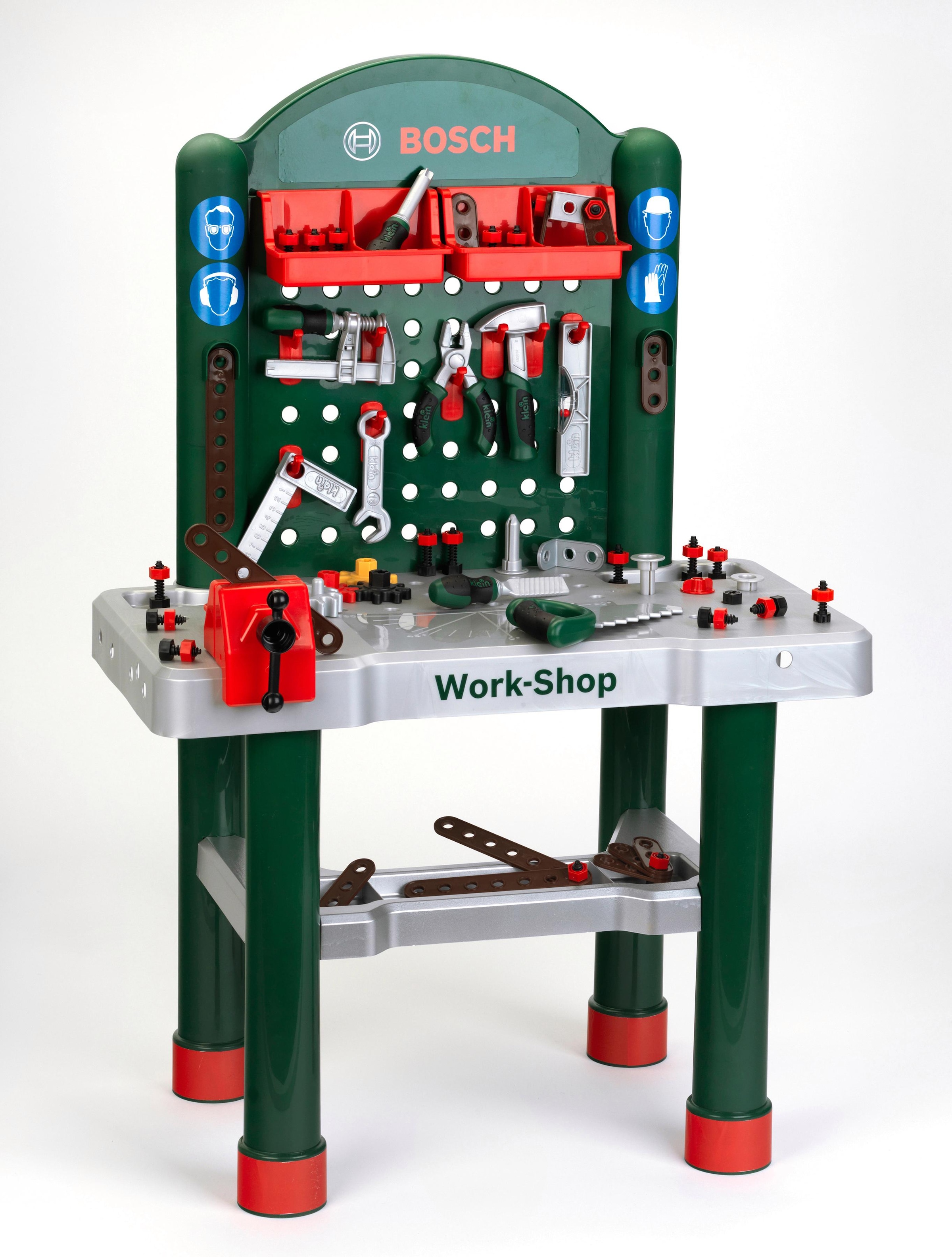 Image of Klein Spielwerkbank "Bosch Workshop" Made in Germany