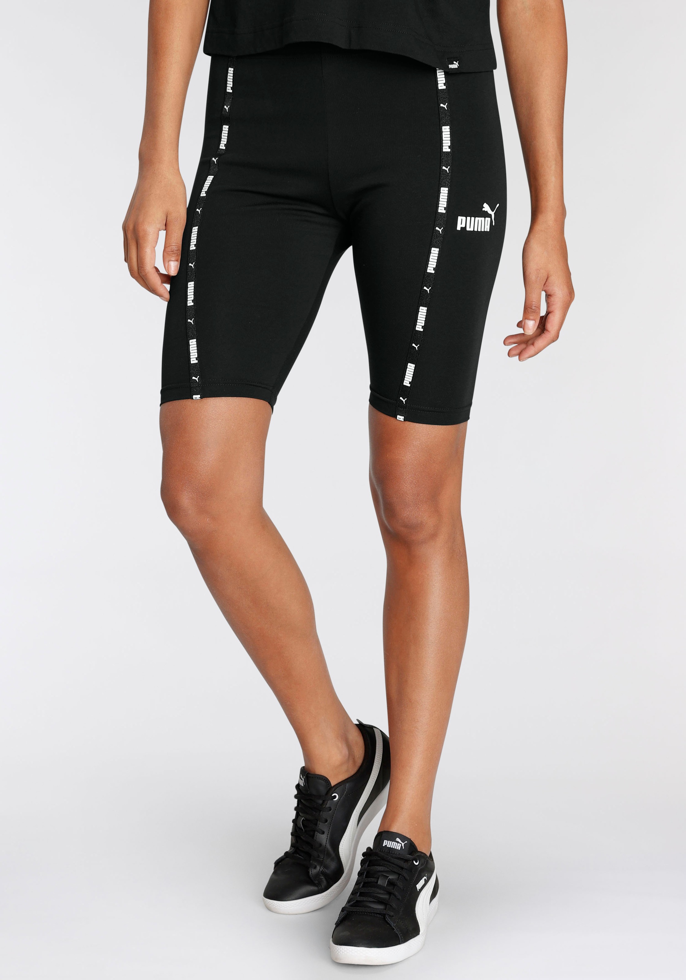 Image of PUMA Shorts »Puma Power 9" High-Waist Tape Short« bei Ackermann Versand Schweiz