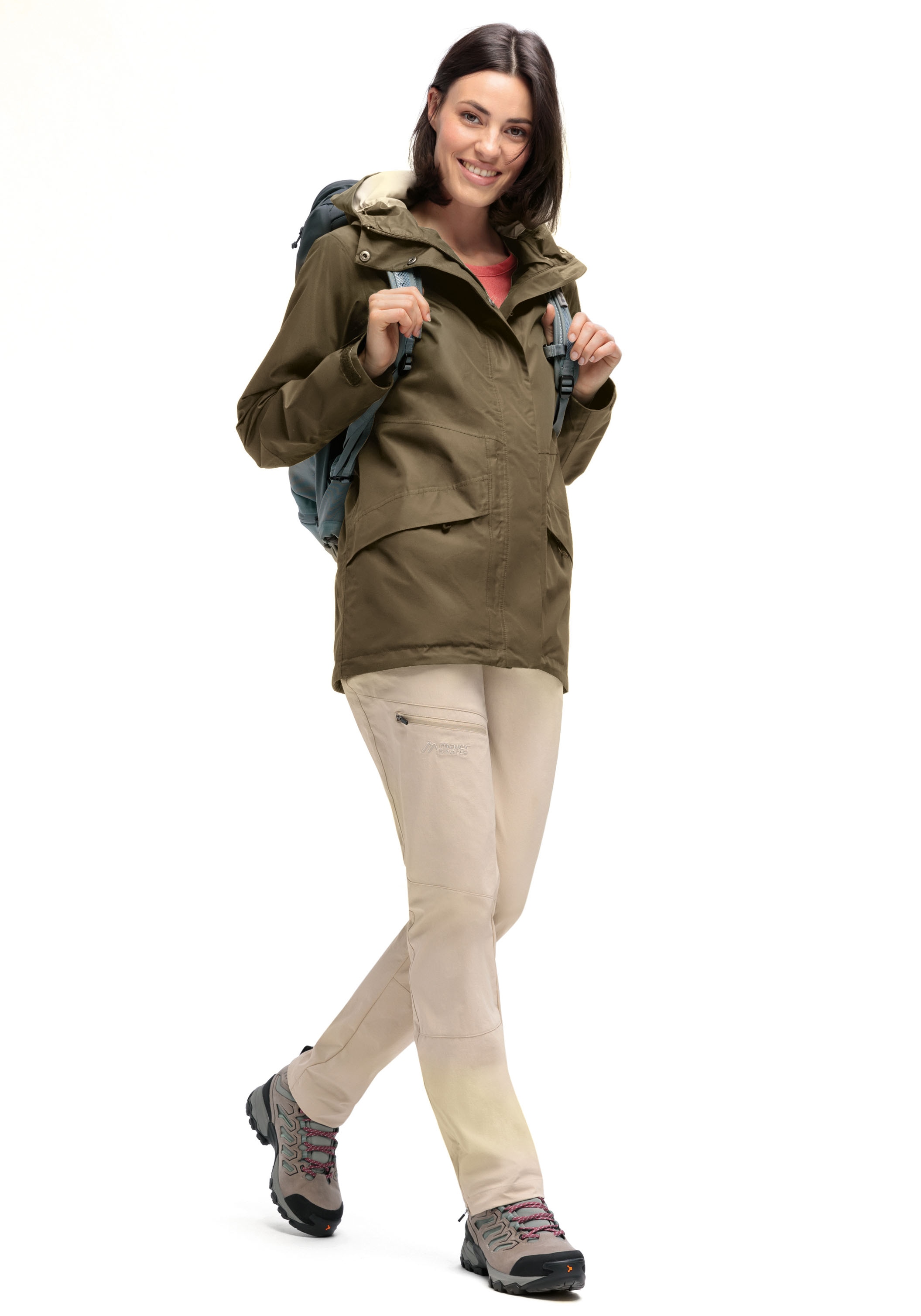 Maier Sports Allwetterjacke »D GG Allwetterjacke«, mit Kapuze