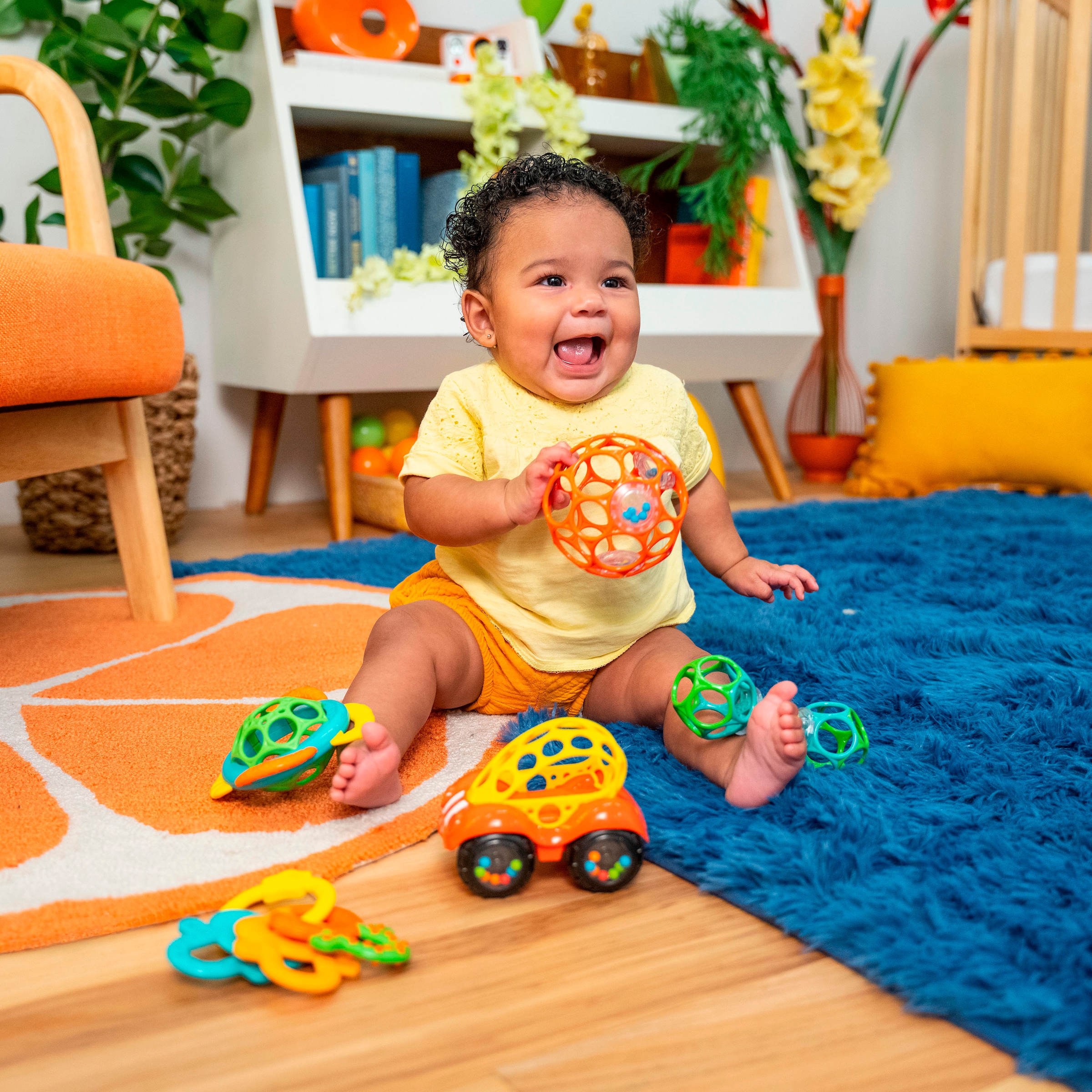 Bright Starts Greifspielzeug »Soothers & Shakers™ 5 Piece Gift Set«