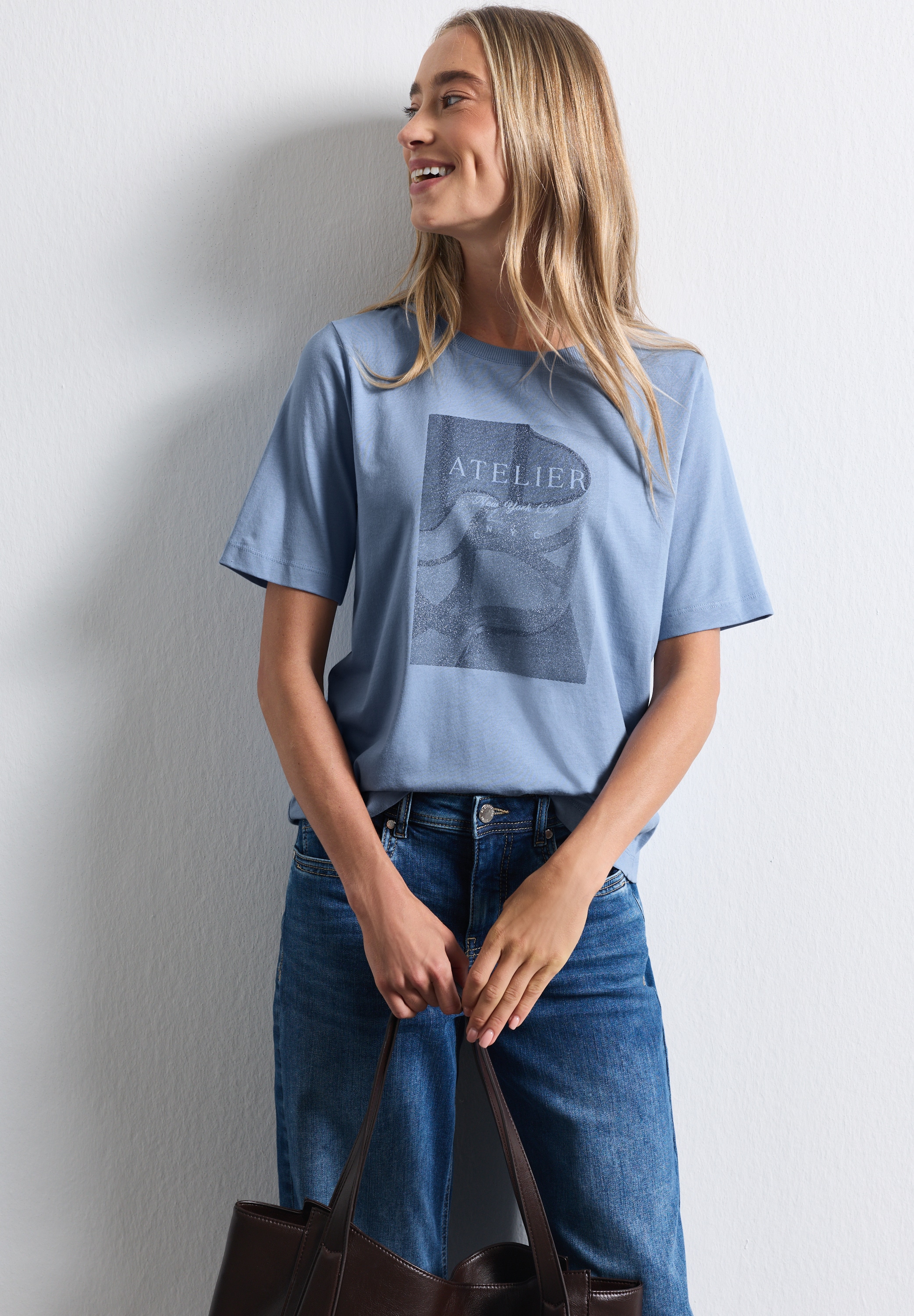 Image of STREET ONE Kurzarmshirt mit modischem Fotoprint