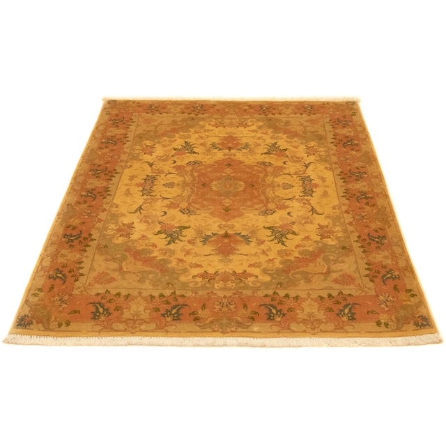 morgenland Teppich »Täbriz 50 Raj Teppich handgeknüpft beige«, rechteckig,  handgeknüpft günstig kaufen | Kurzflor-Teppiche