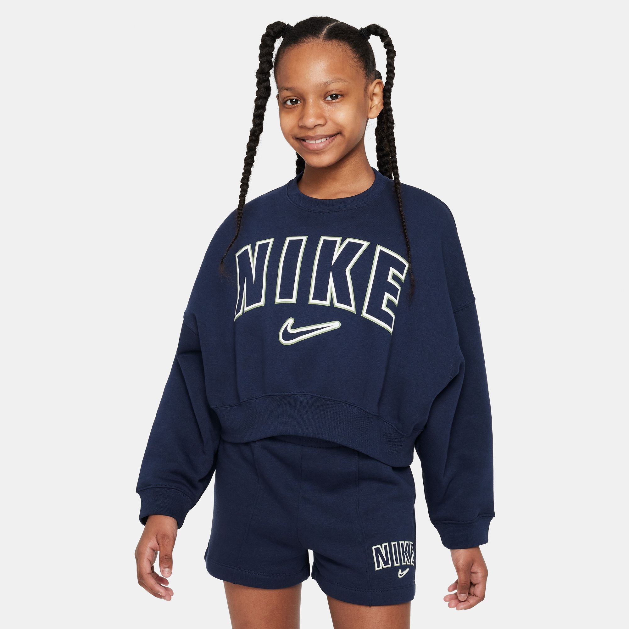 FLC für Nike kaufen Kinder« CREW PRNT Mindestbestellwert Sweatshirt ohne Sportswear - Trendige TREND »NSW