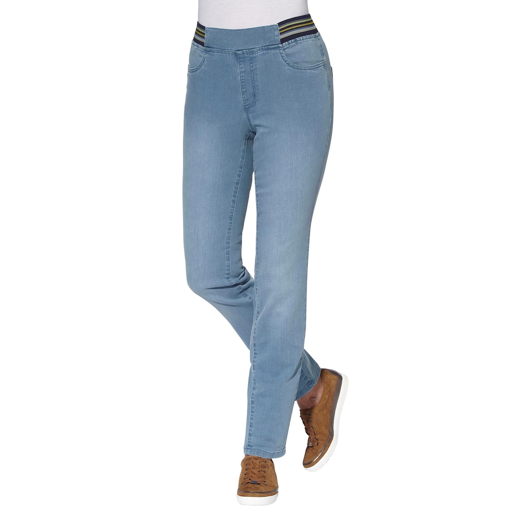 Classic Basics Schlupfjeans, (1 tlg.)