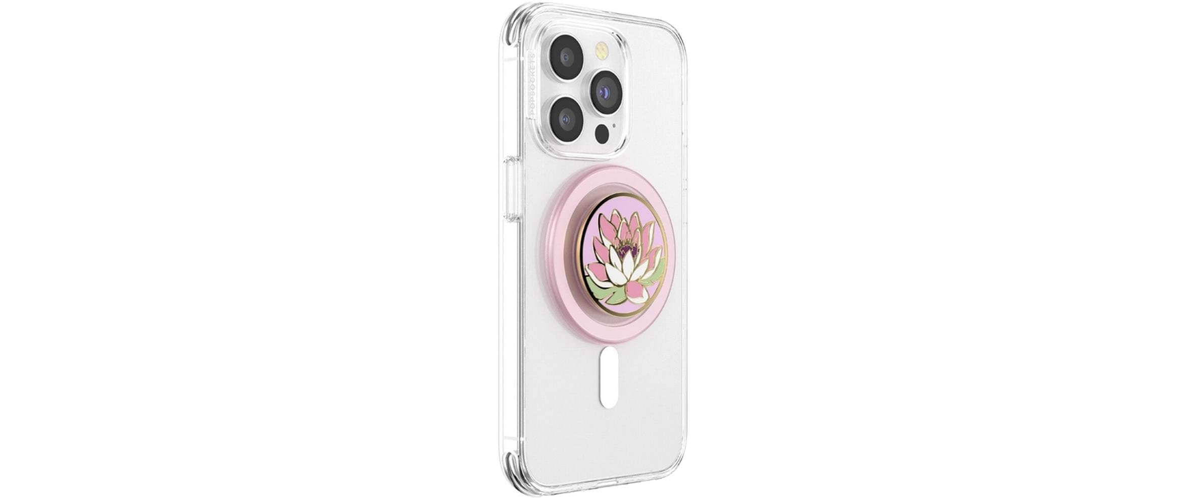 Popsockets Handy-Halterung »Enamel Water Lily MagSafe«