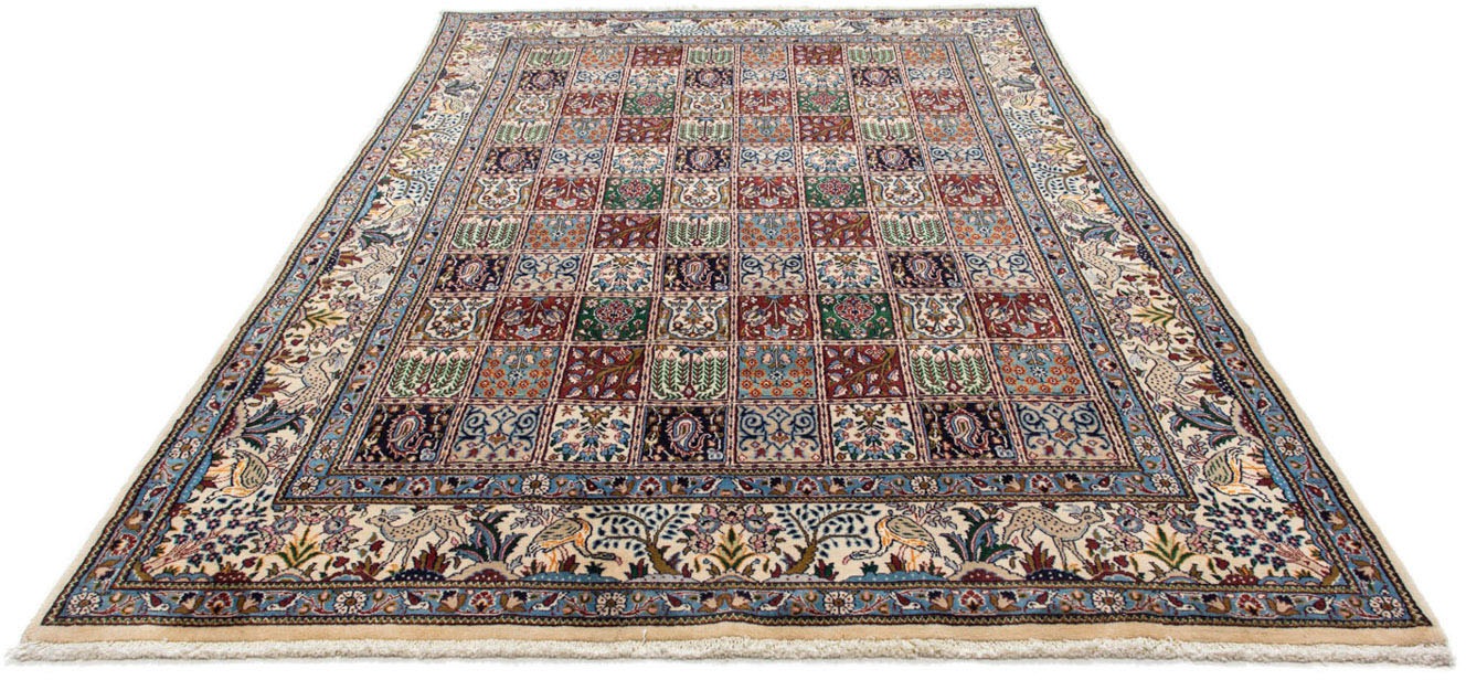 Image of morgenland Hochflor-Läufer »Belutsch Figurativ Blu scuro 200 x 107 cm«, rechteckig, 0,8 mm Höhe, Unikat mit Zertifikat bei Ackermann Versand Schweiz