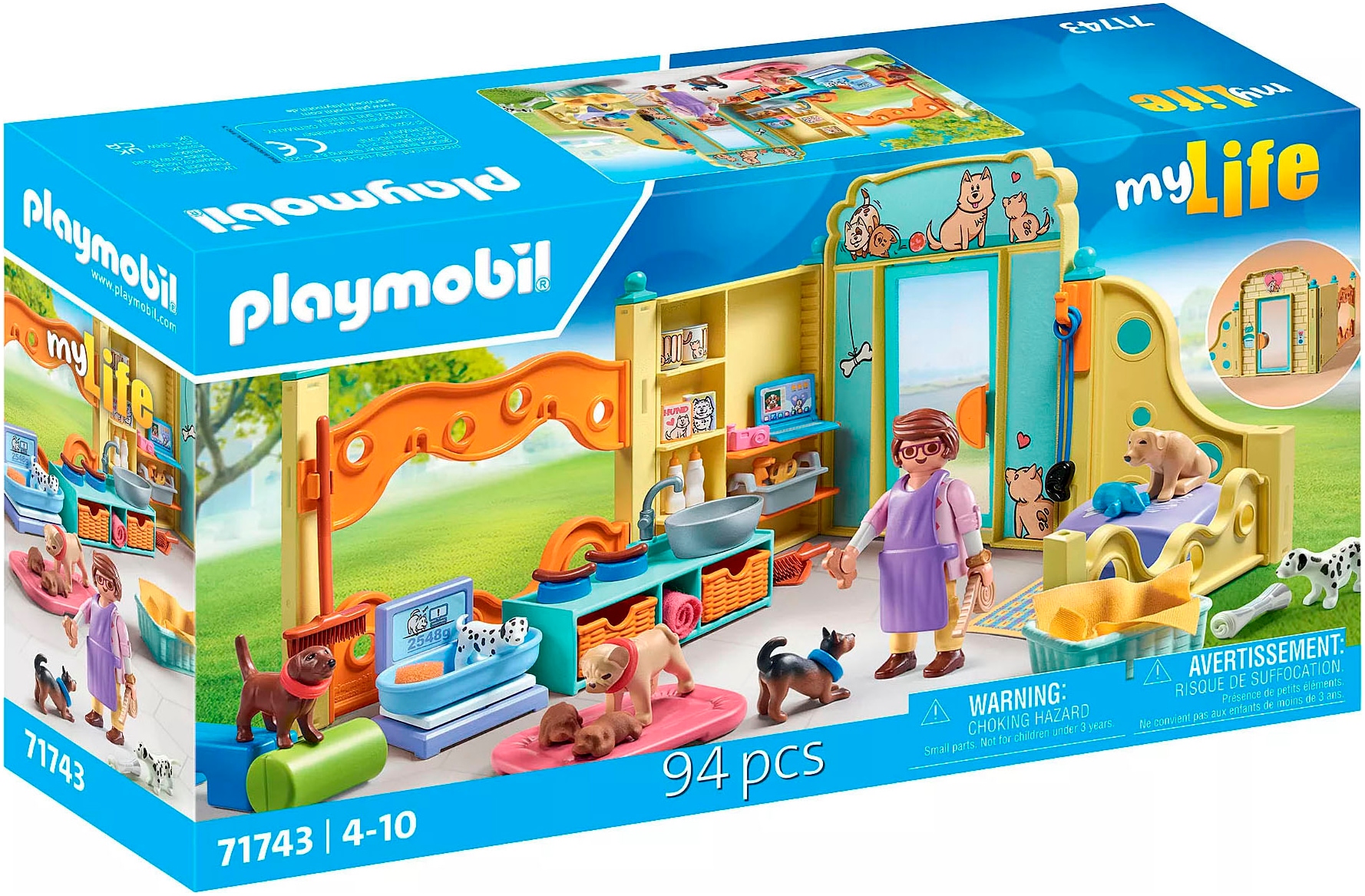 Playmobil® Konstruktions-Spielset »Welpenhaus (71743), Playmobil My Life«