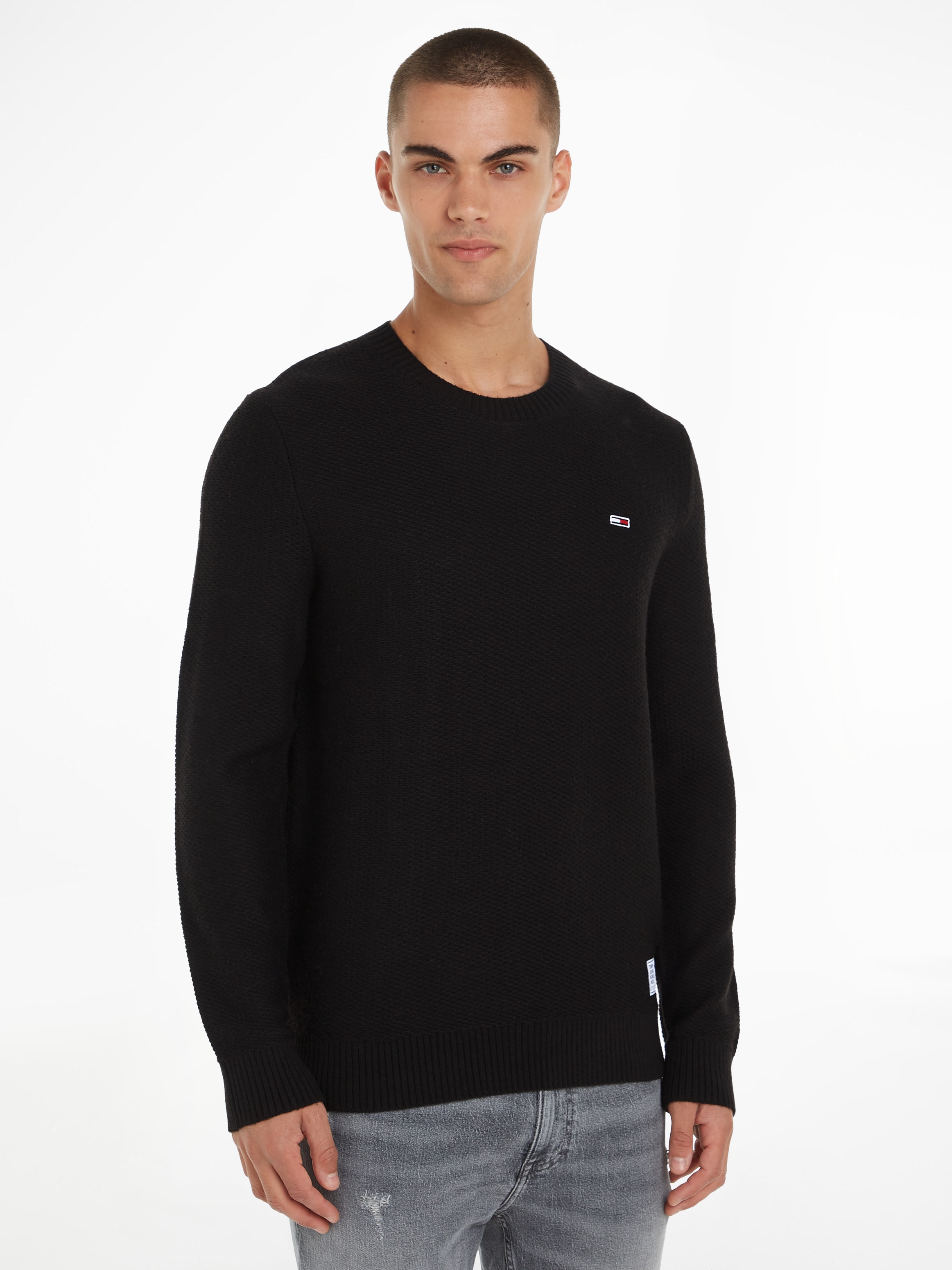 Tommy Jeans Strickpullover »TJM REGULAR STRUCTURED SWEATER«