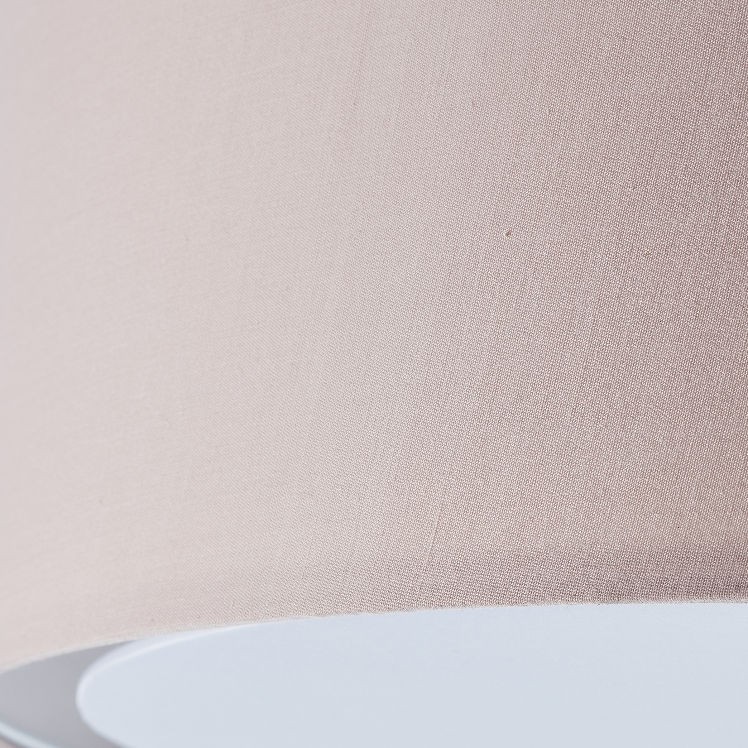 my home Plafonnier »Lüchte« 1 cuis Deckenlampe mit Stoff - Schirm, Ø 40 cm, Höhe 32 cm