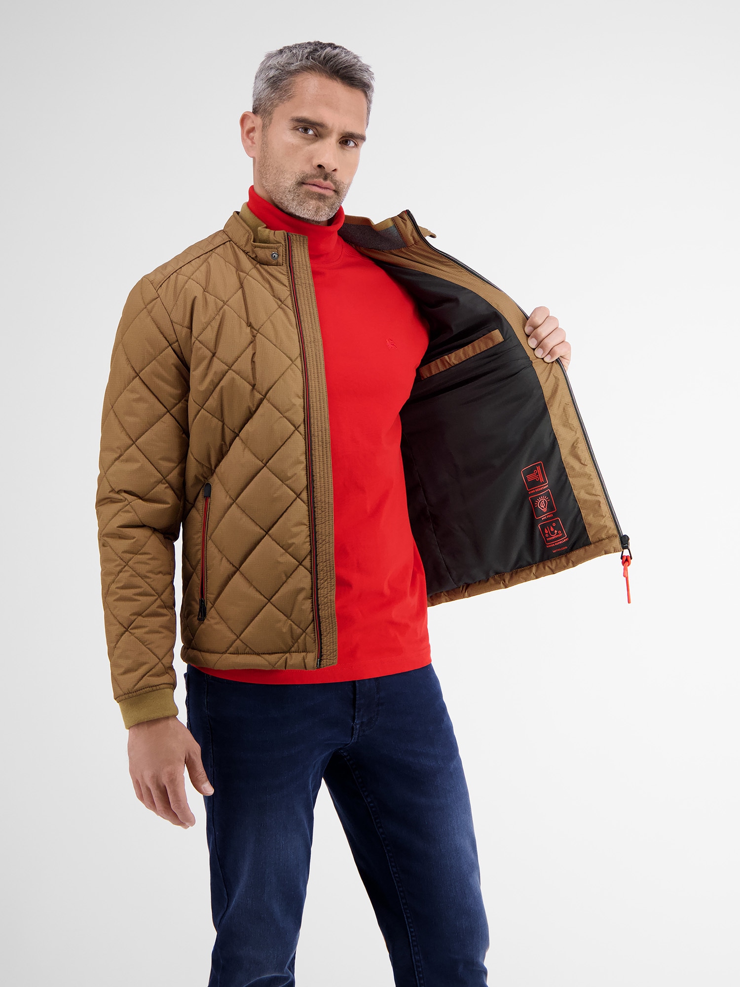 Image of LERROS Steppjacke "Modisch gesteppter Blouson" ohne Kapuze