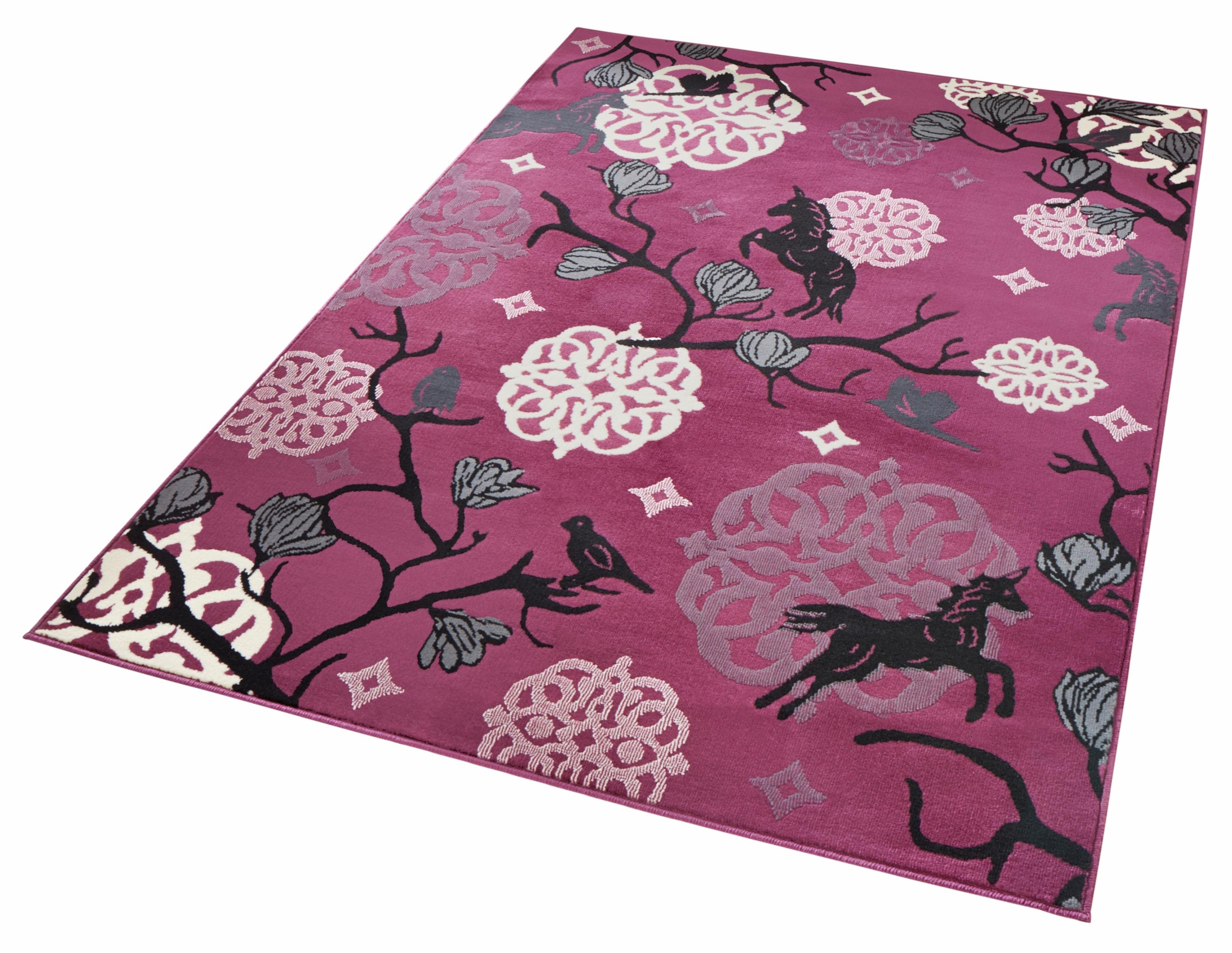 Image of Zala Living Kinderteppich »Einhorn«, rechteckig, 12 mm Höhe, Unicorn, Pferde, Kurzflor, Kinderzimmer, Strapazierfähig, Pflegeleicht, Robust, Phantasie bei Ackermann Versand Schweiz