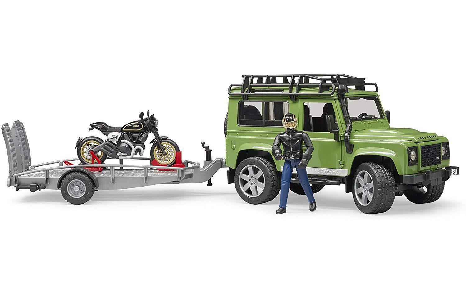 Bruder® Spielzeug-Motorrad »Fahrzeug Land Rover«