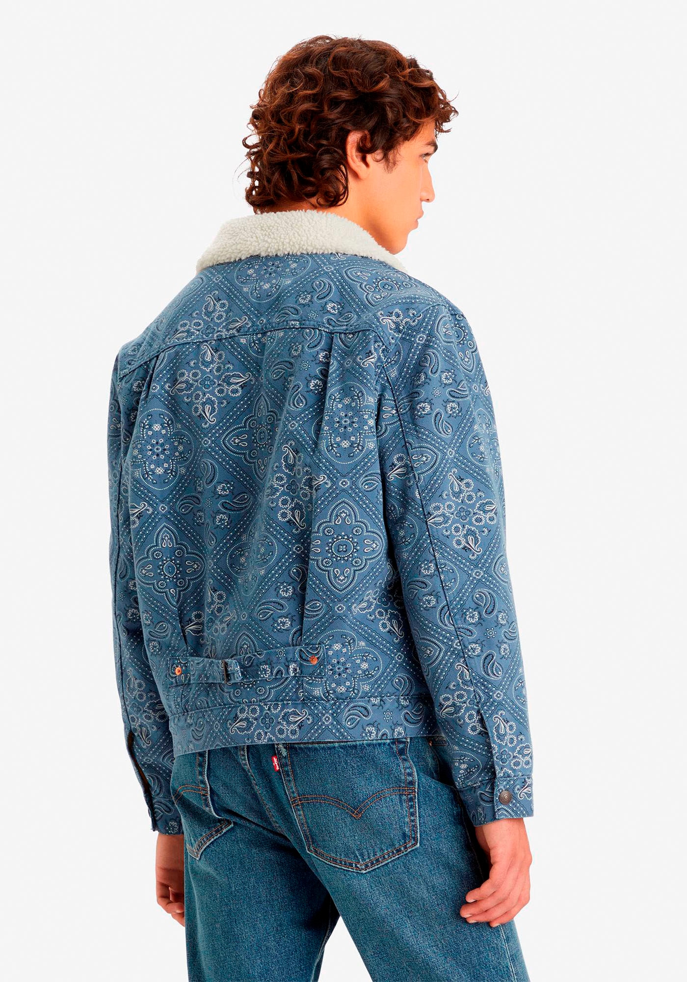 Levi's® Jeansjacke »TYPE 1 SHERPA TRUCKER BLUES«