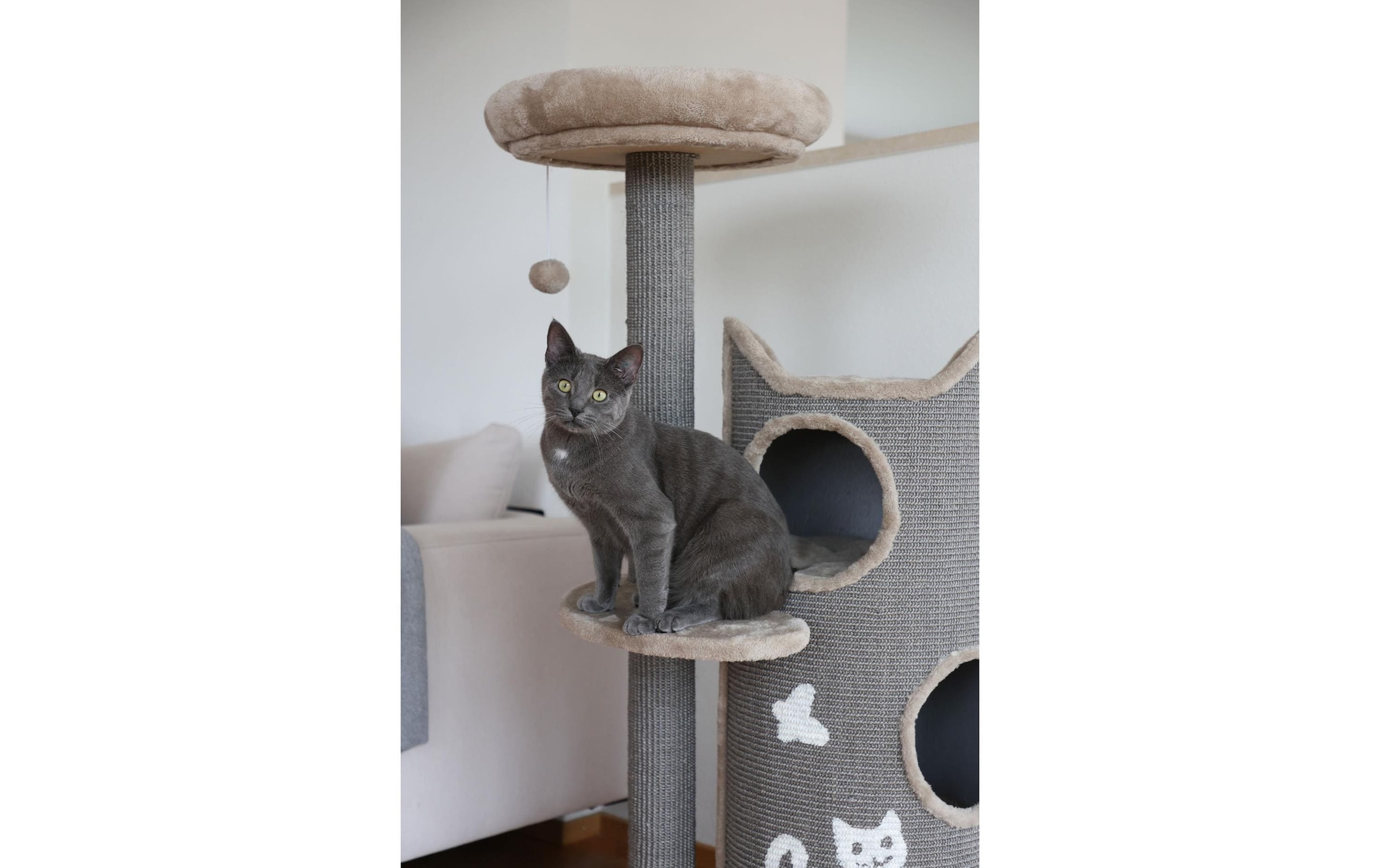 Kerbl Kratzbaum »Tiana 70 cm x 56 cm x 130 cm«, hoch