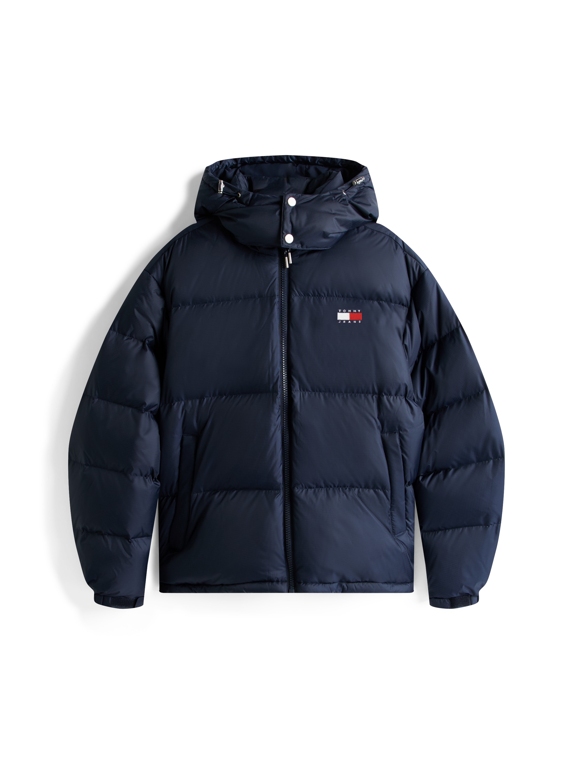Tommy Jeans Veste matelassée »ALASKA DOWN PUFFER« mit Kapuze Übergangsjacke Regular fit mit abnehmbarer Kapuze