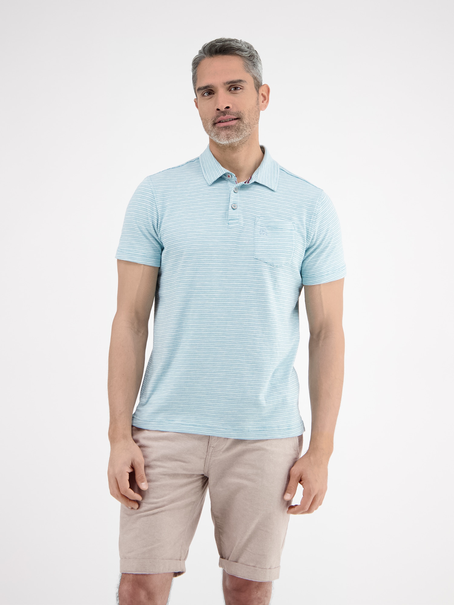 Image of LERROS Poloshirt "Poloshirt, sportiv-gestreift"