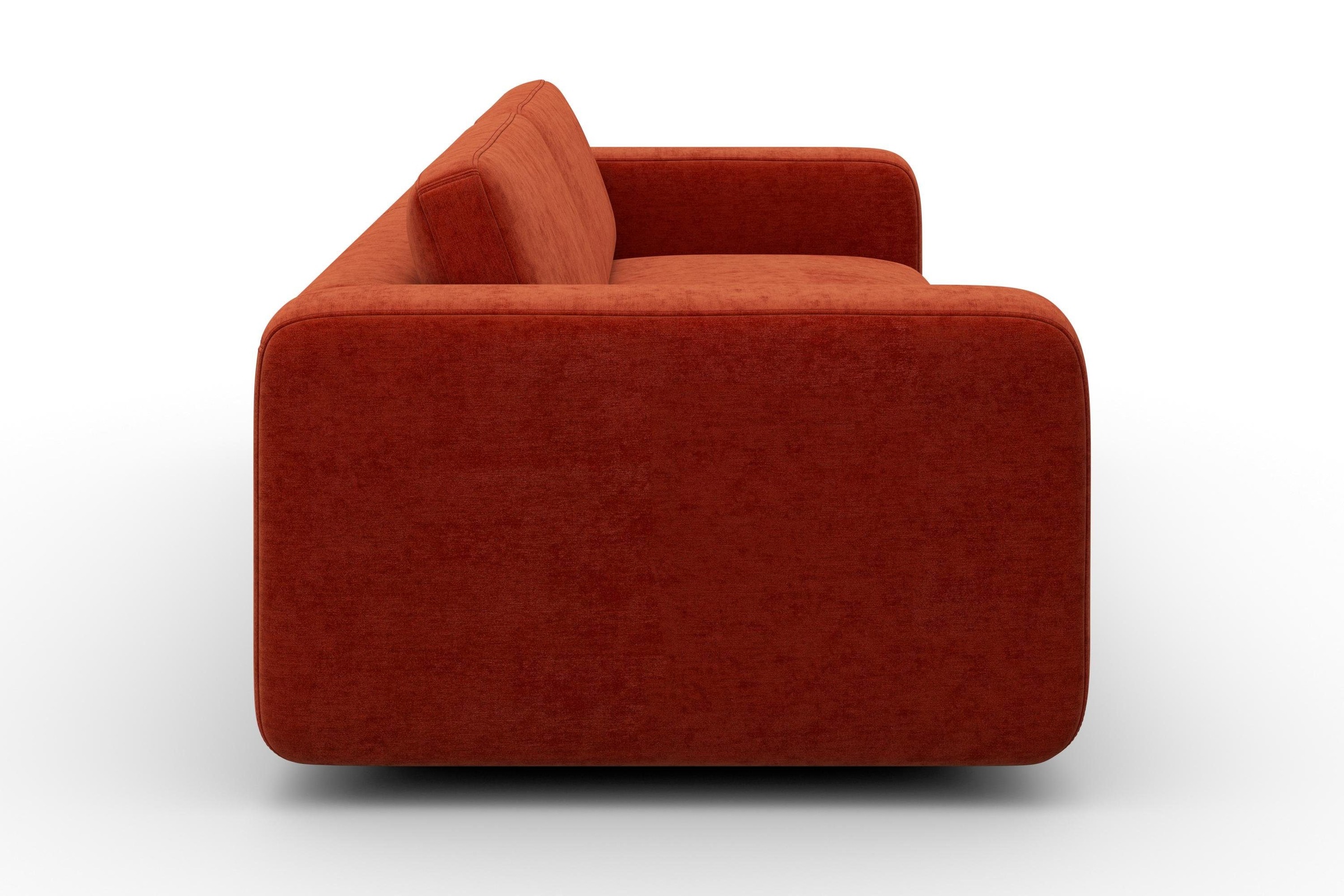 machalke® 3-Sitzer »valentino«, mit breiten Armlehnen, Füsse Walnuss, Breite 221 cm