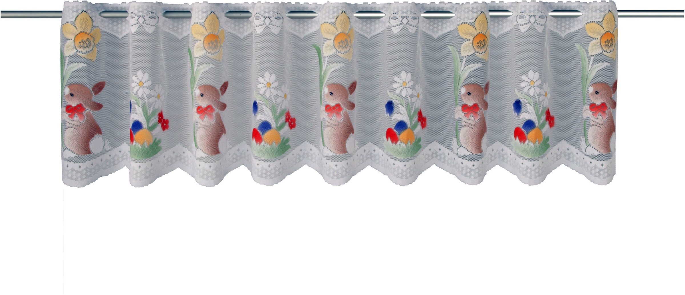 Image of WILLKOMMEN ZUHAUSE by ALBANI GROUP Panneaux »Osterhase«, (1 St.), Jacquard-Panneaux, handcoloriert bei Ackermann Versand Schweiz