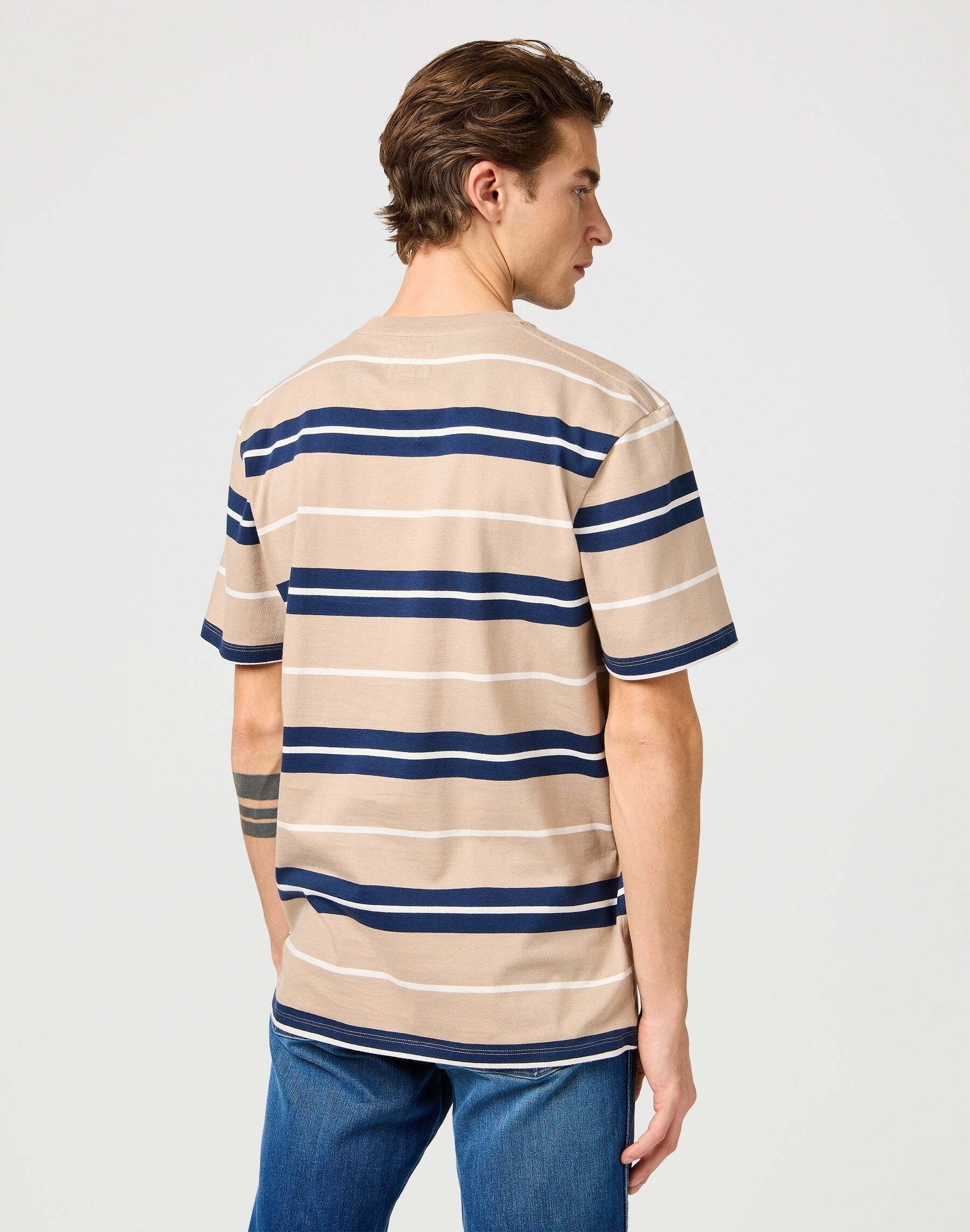 Wrangler T-Shirt »WRANGLER T-Shirt Stripe Tee«