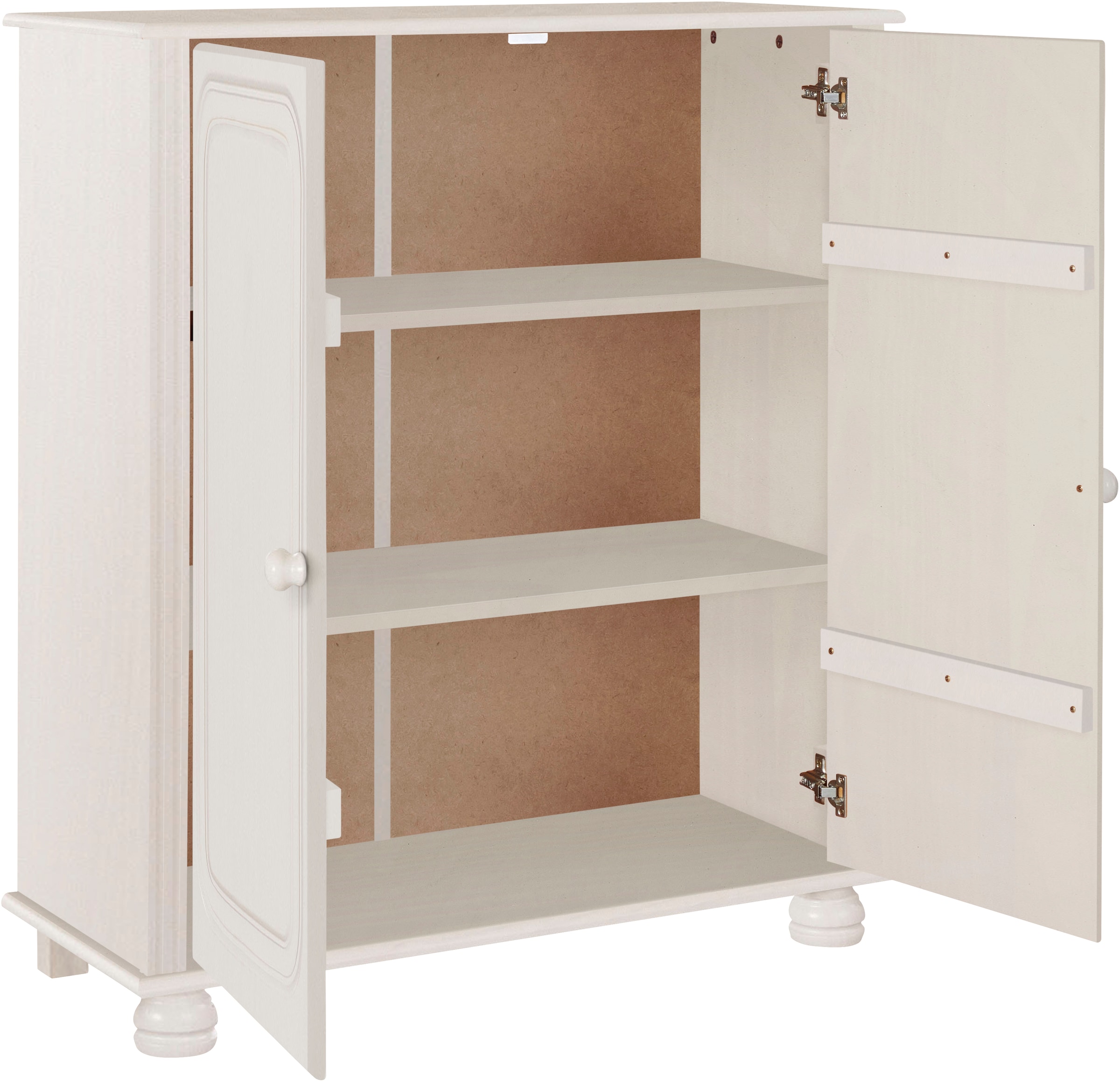 Home affaire Midischrank »Mette«, Mit 2 Einlegeböden, Breite 85cm, Tiefe 34 cm, Höhe 95 cm