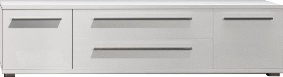 PLACES OF STYLE Table basse »Piano TV-Kommode in Breite 165 oder 180 cm mit Soft-Close-Funktion« Hochglanz UV-lackiert, Br 180 cm mit versch. Tür- und Schubkastenmasse
