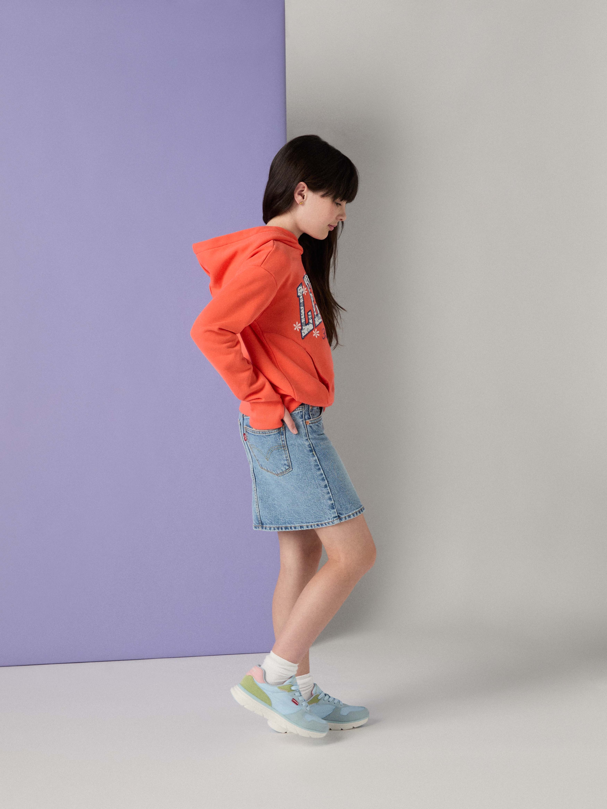 Levi's® Kids Jupe en jean »LVG ICON SKIRT« avec largeur réglable, pour filles