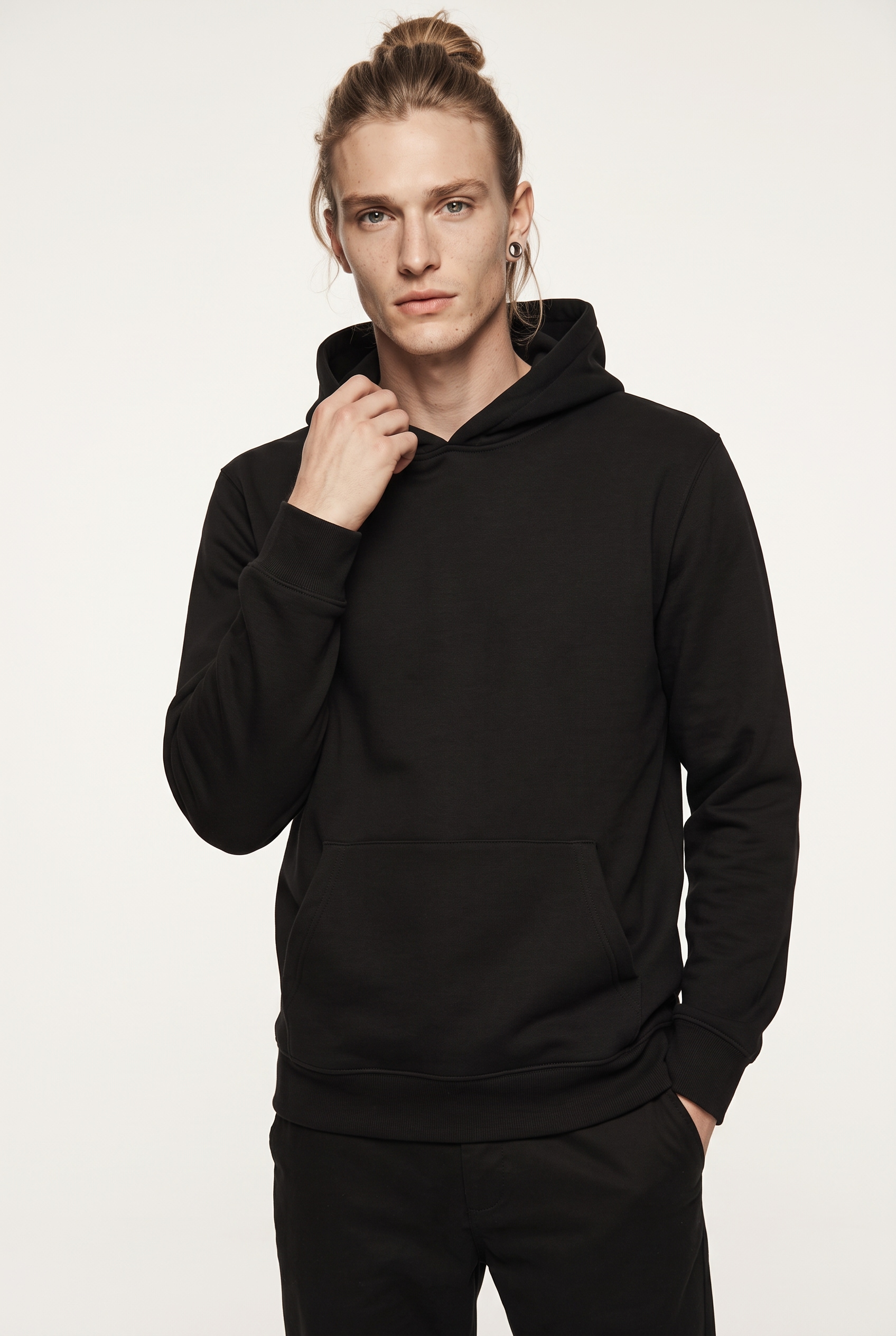 Vans Sweat à capuche »CLASSIC VANS PO-B«, avec capuche et col rond, uni, en longueur normale
