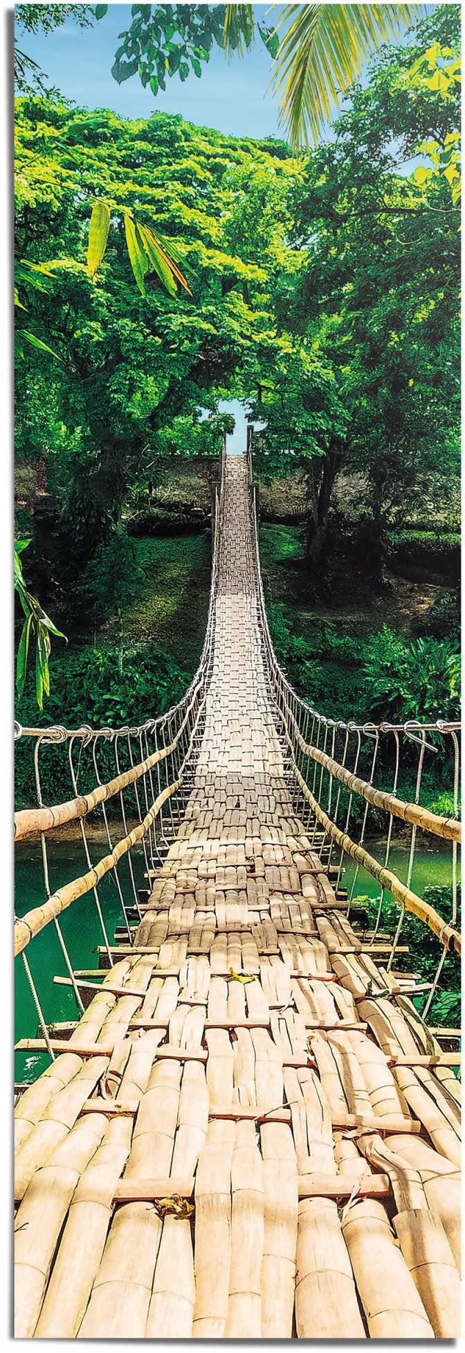 Image of Reinders Poster "Dschungel Brücke" 1 Stk. tlg.