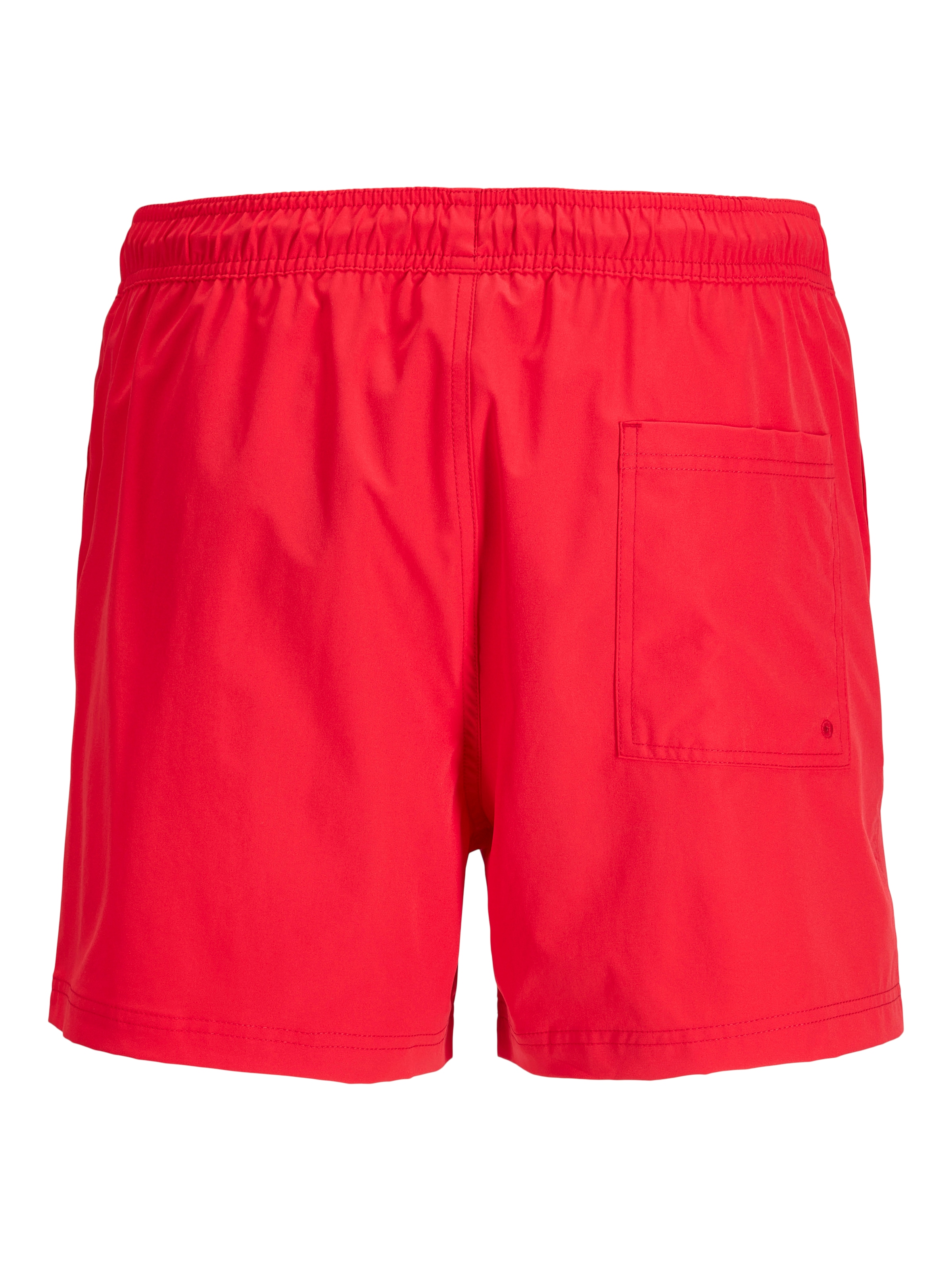 Jack & Jones Badeshorts »JPSTMAUI TROPIC SOLID SWIM SHORTS SN« Kunstfaser, normal geschnitten