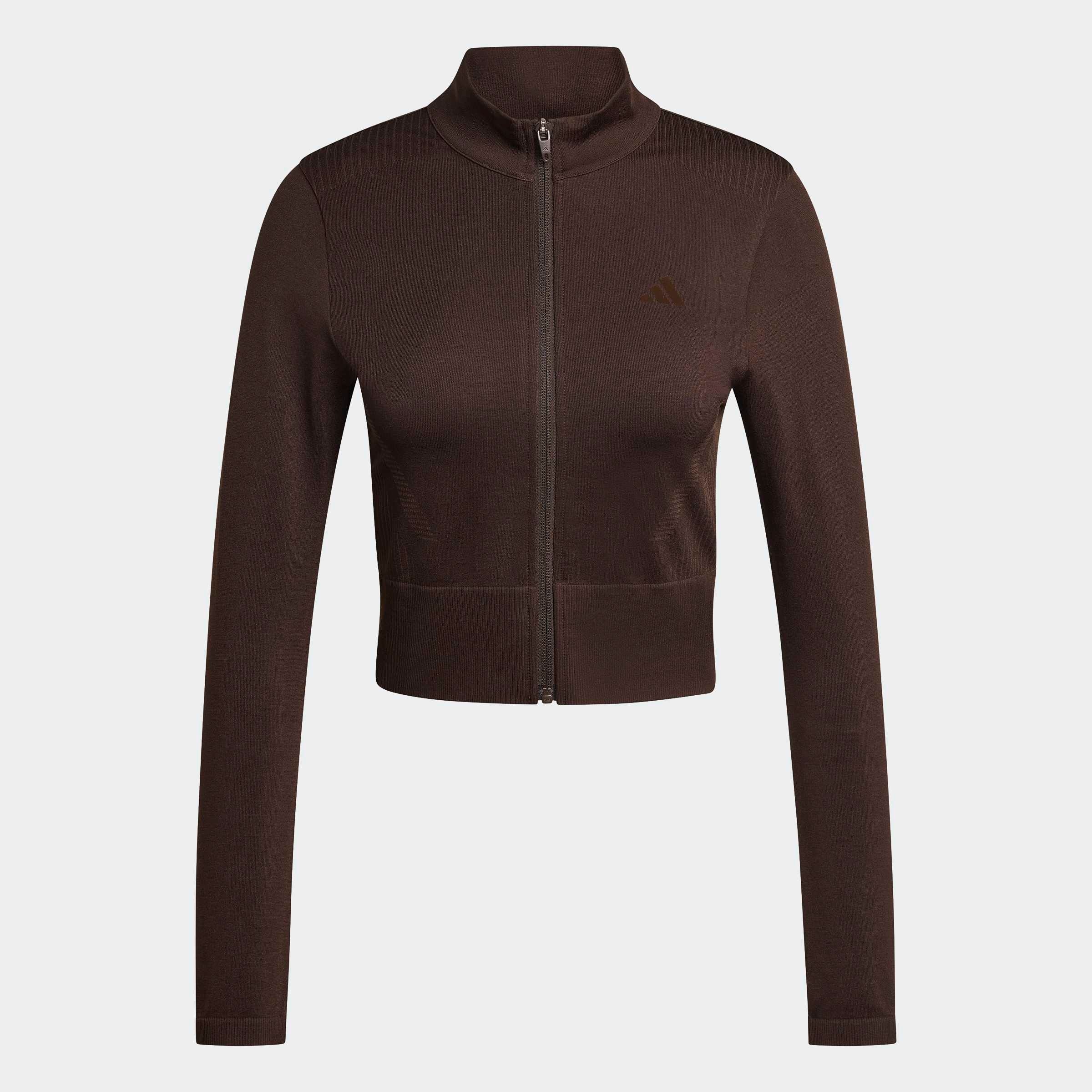 adidas Performance Rollkragenpullover »WORKOUT ESSENTIALS, DURCHGEHENDER REISSVERSCHLUSS, STRICK«