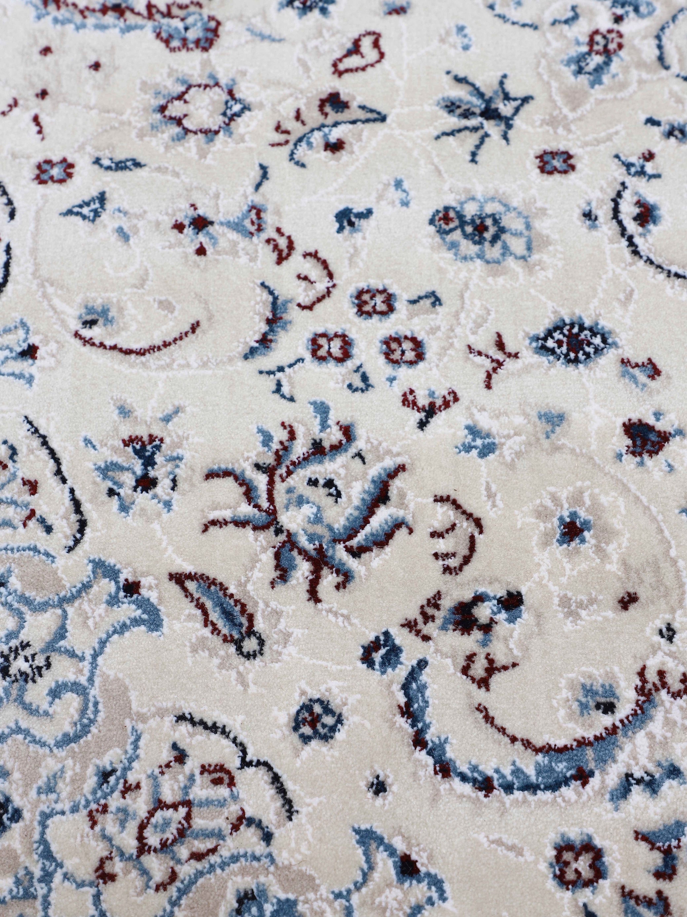 carpetfine Teppich »Nain Diane«, rund, Kurzflorteppich, Orient Look