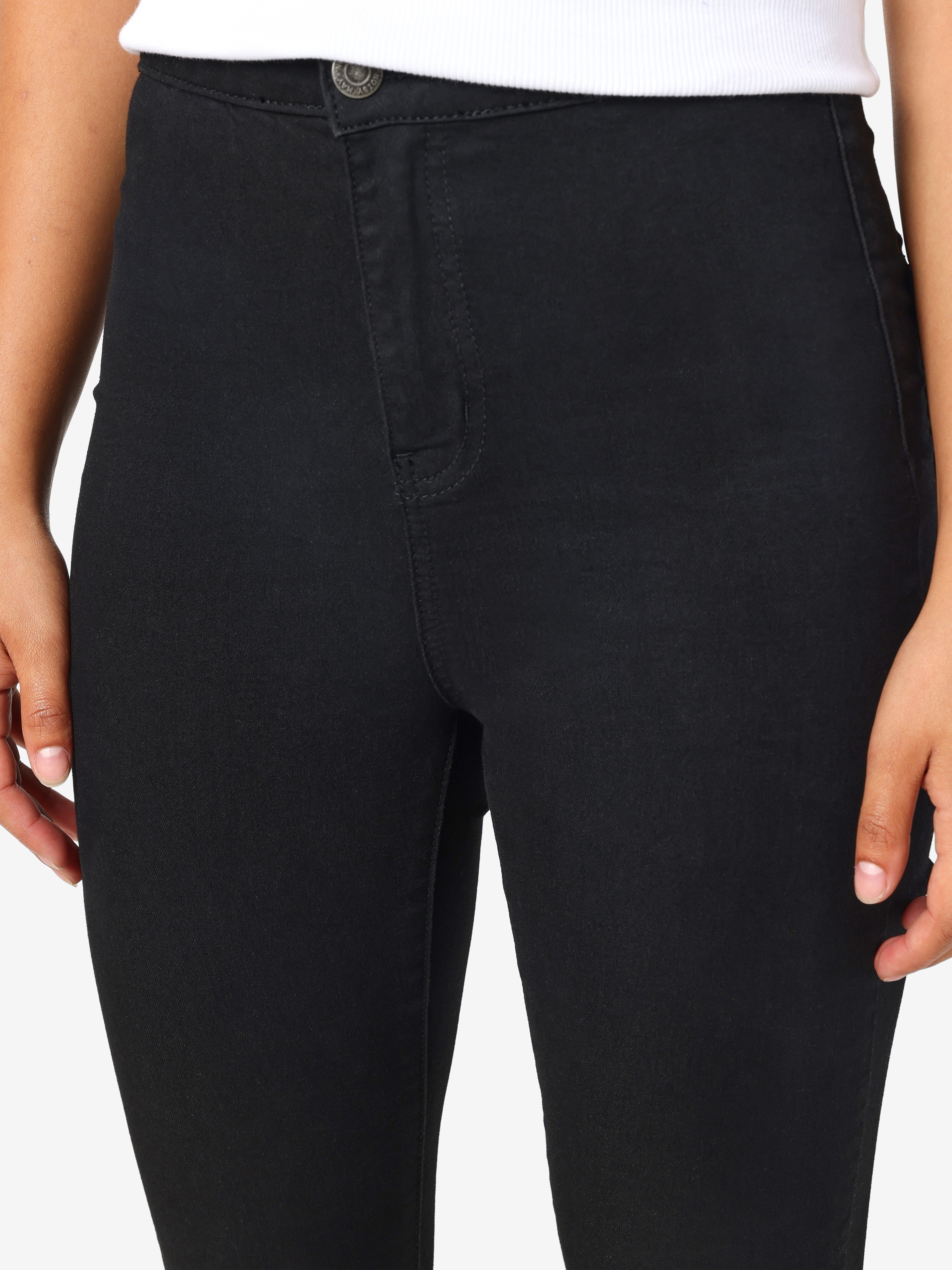 Noisy may High-waist-Jeans »NMELLA SUPER HW JEANS GU304 NOOS«