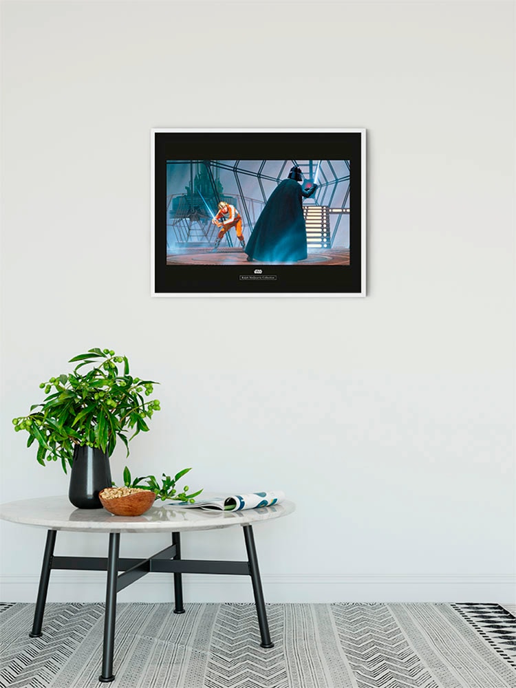 Komar Bild »Star Wars Classic RMQ Vader Luke Carbonit Room«, Star Wars, (1 St.), Wandbild zur Dekoration im Kinderzimmer - ohne Rahmen