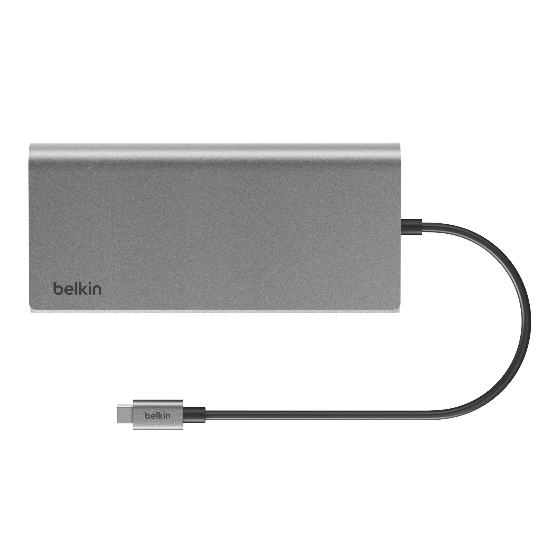 Belkin Laptop-Dockingstation »Connect Universal USB-C-8-in-1-Core-Hub für zwei Bildschirme« unterstützt 2 UHD Monitore, 4K/60 Hz und 4K/30 Hz